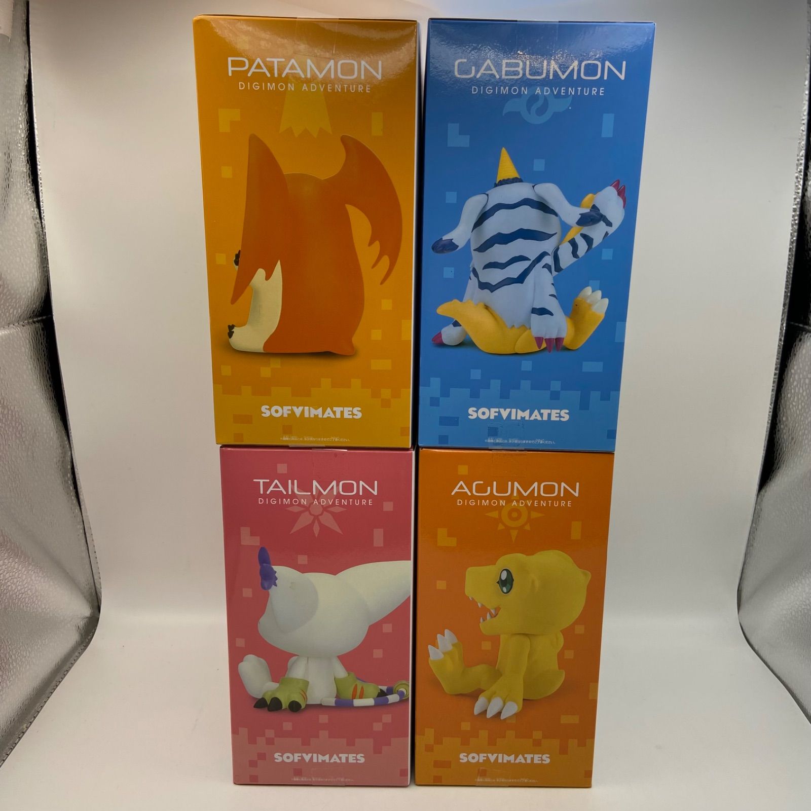 デジモンアドベンチャー 4点セット SOFVIMATES テイルモン パタモン