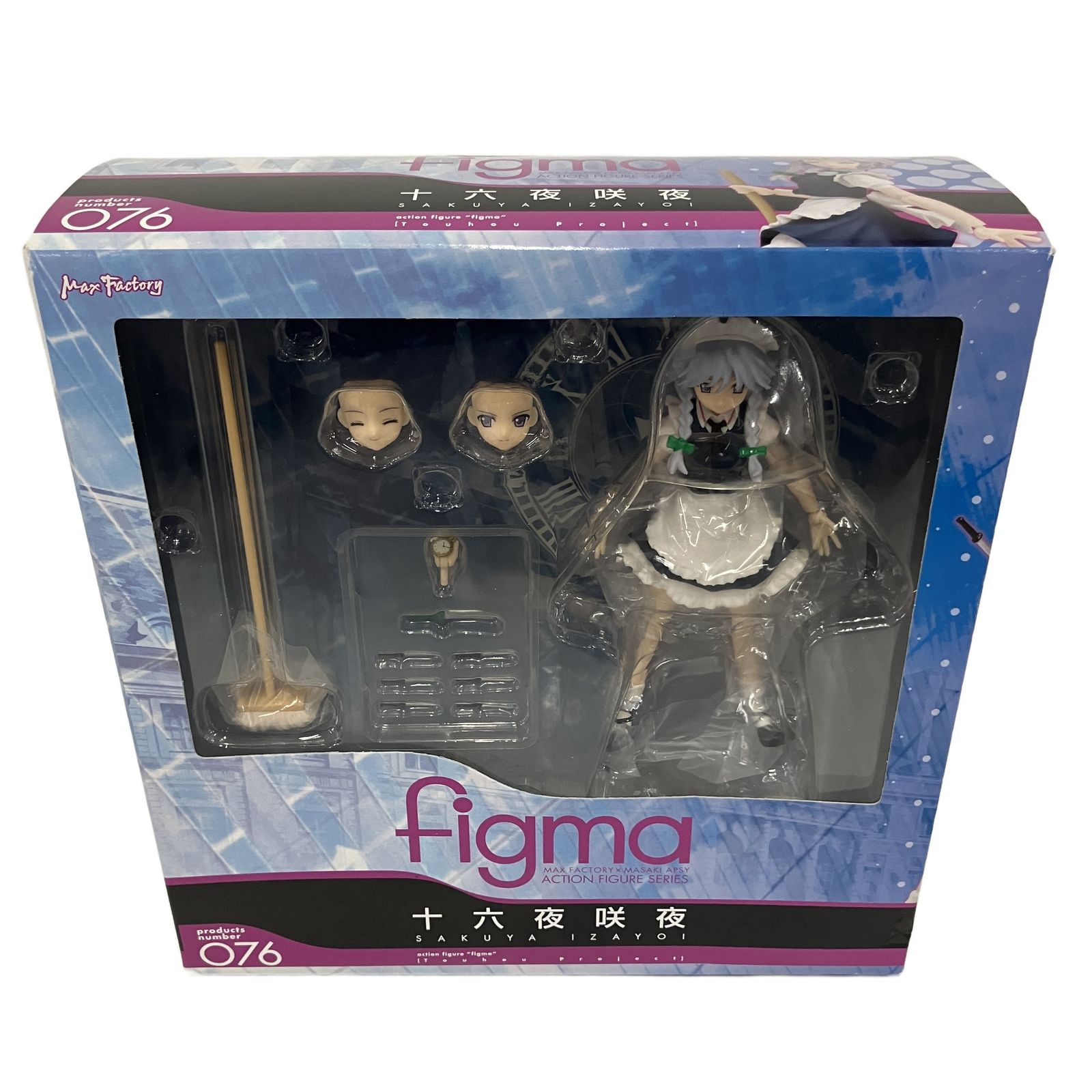 未開封 MAX FACTORY figma 076 東方project 十六夜咲夜[梱0.1]