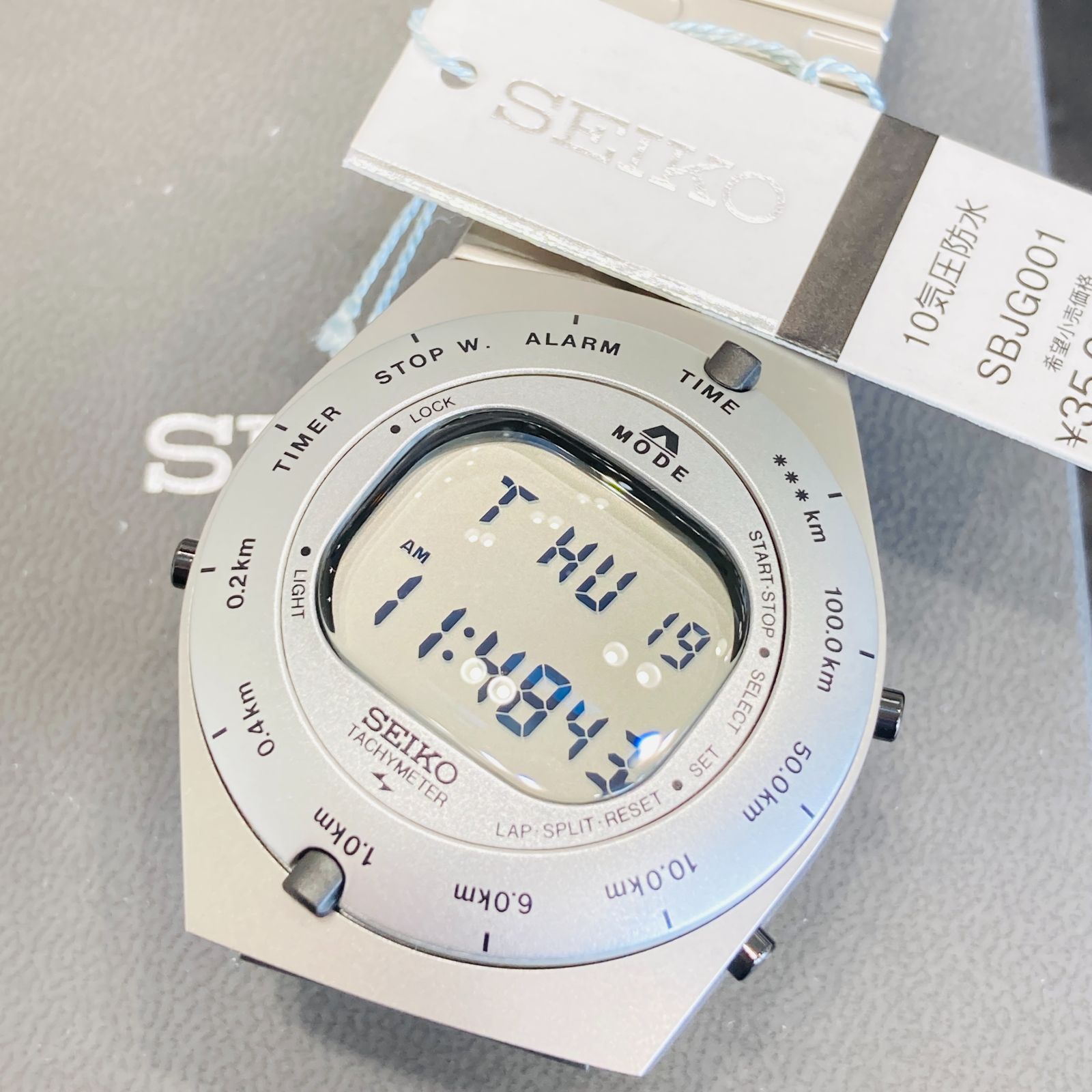 A【稼働品】SEIKO セイコー A825-00A0 SBJG001 GIUGIARO ジウジアーロ 