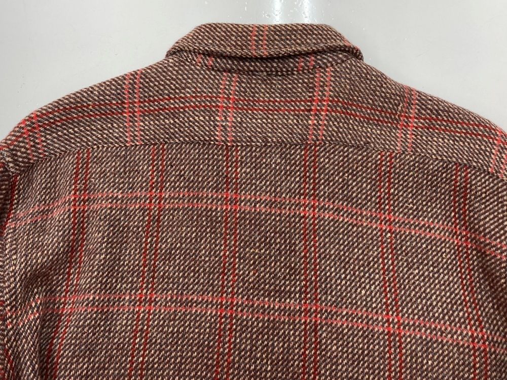 ヴィンテージ vintage 40s 50s Lavanshire ウールシャツ フラップ