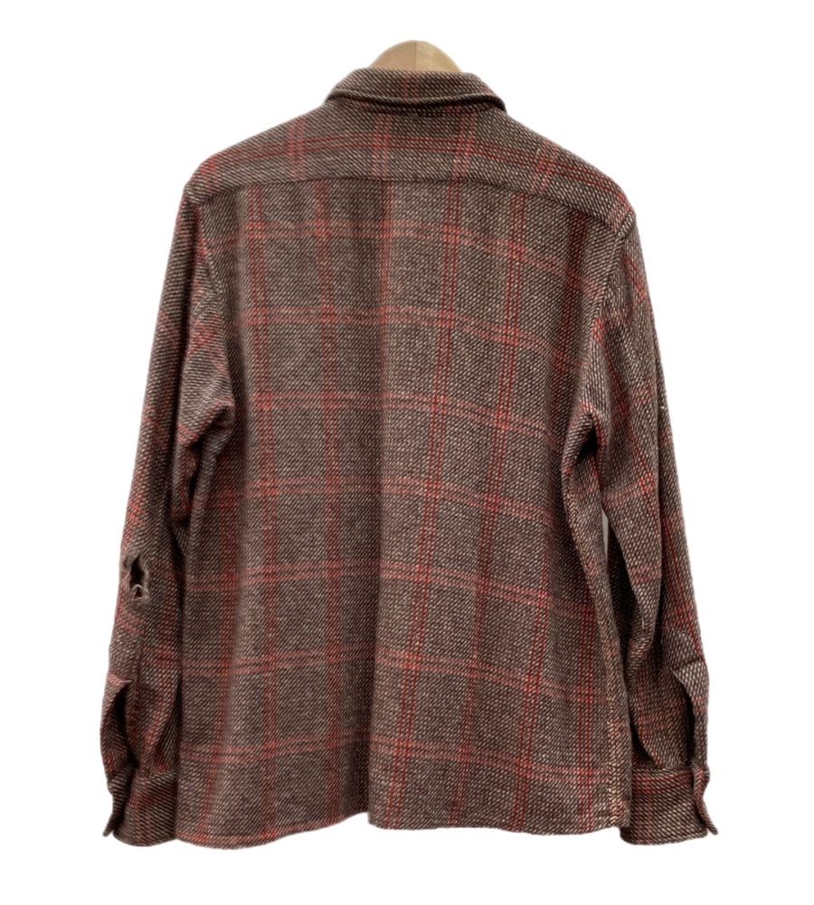 ヴィンテージ vintage 40s 50s Lavanshire ウールシャツ フラップ
