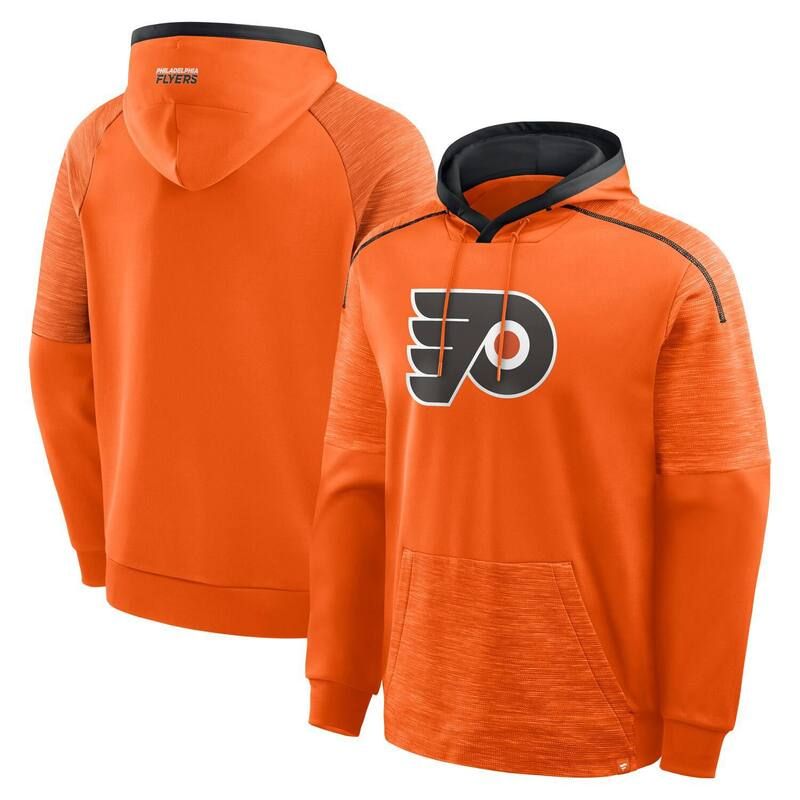 ファナティクス メンズ アウター パーカー・スウェット Mens Fanatics Orange Philadelphia Flyers Goaltender Defender Pullover Hoodie Fly Orange オレンジ