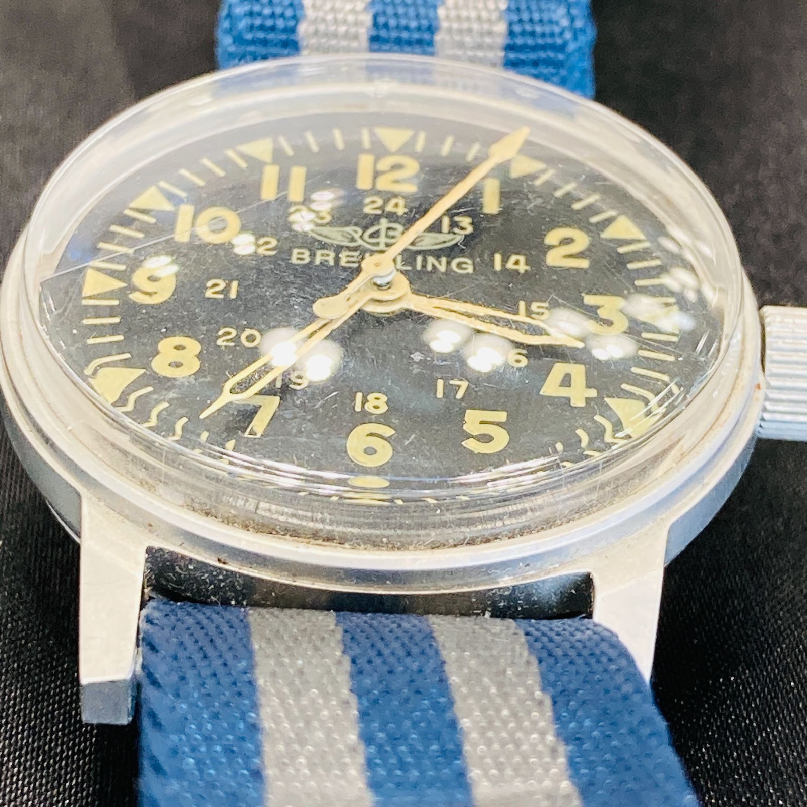 A【稼働品】BREITLING ブライトリング ミリタリー ウォッチ 1960~70 