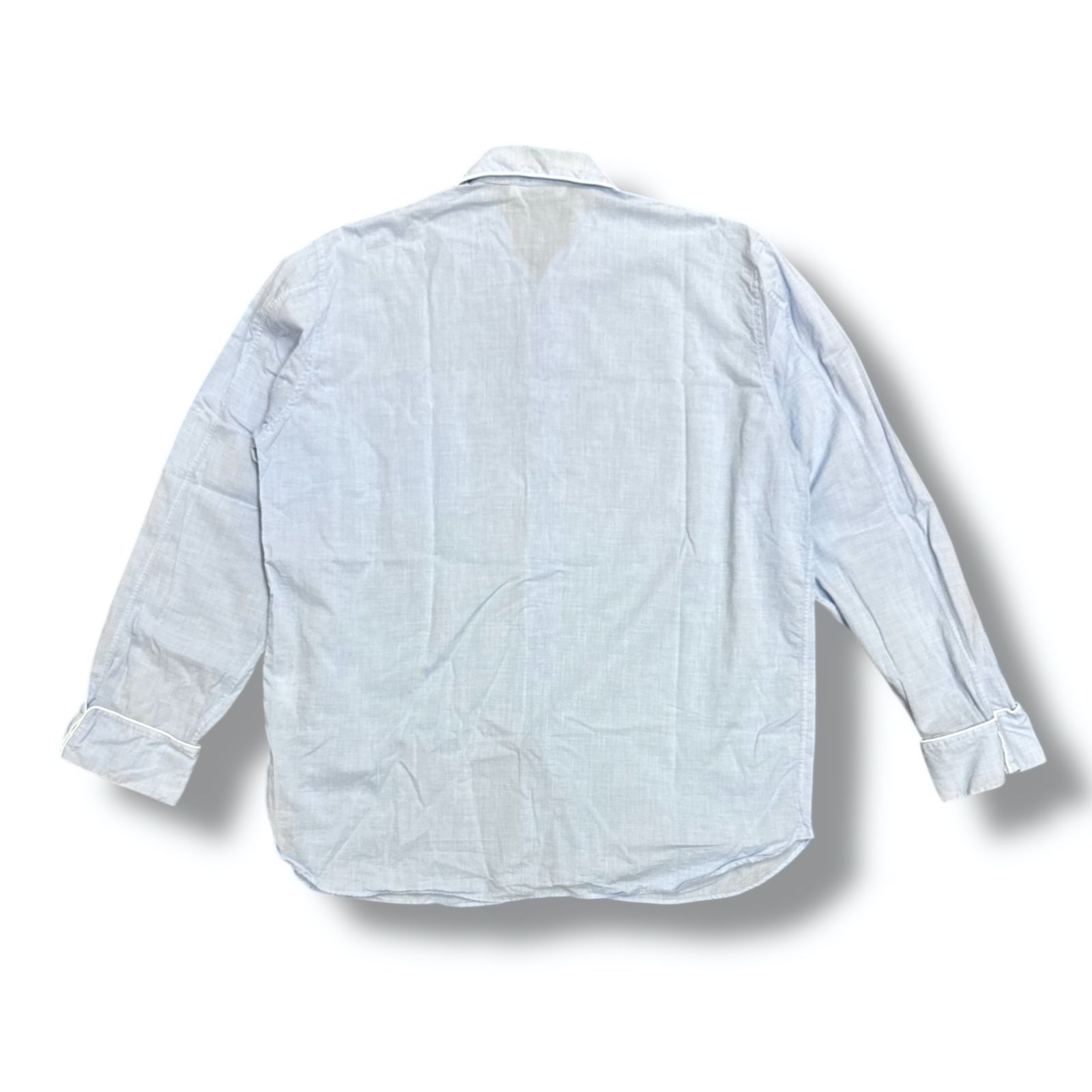 ウェールズボナー　シャツ　パジャマシャツ WALES BONNER Pajamas Shirt ロゴ刺繍 パジャマ シャツ ウェールズ