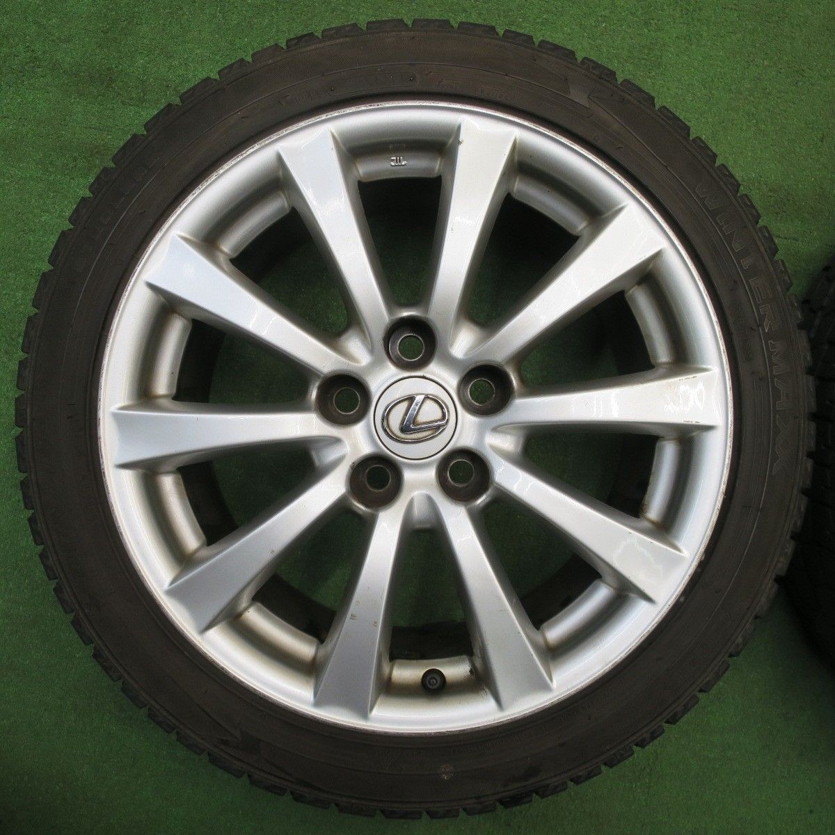 バリ溝！8.5分☆レクサス IS 純正 225/45R17 245/45R17 スタッドレス
