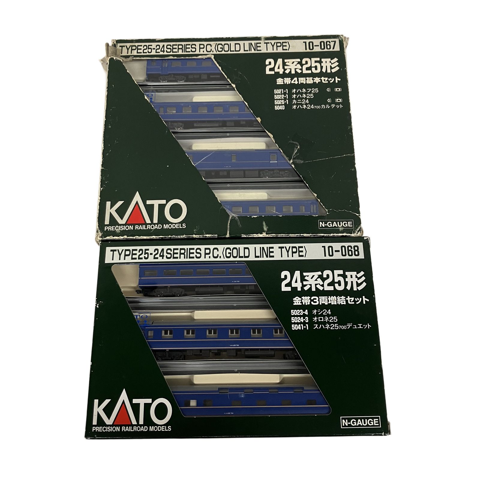 KATO 【10-067/ 24系 25形金帯 4両基本セット】Nゲージ