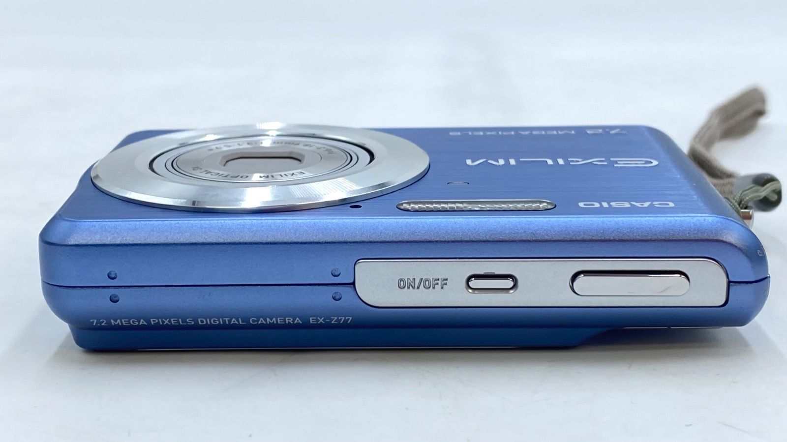 良品】カシオ CASIO EXILIM EX-Z77 ブルー 【公式通販】