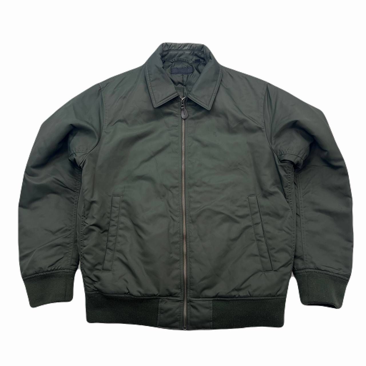 ユニクロ MA-1型 フライトジャケット メンズ Mサイズ オリーブグリーン