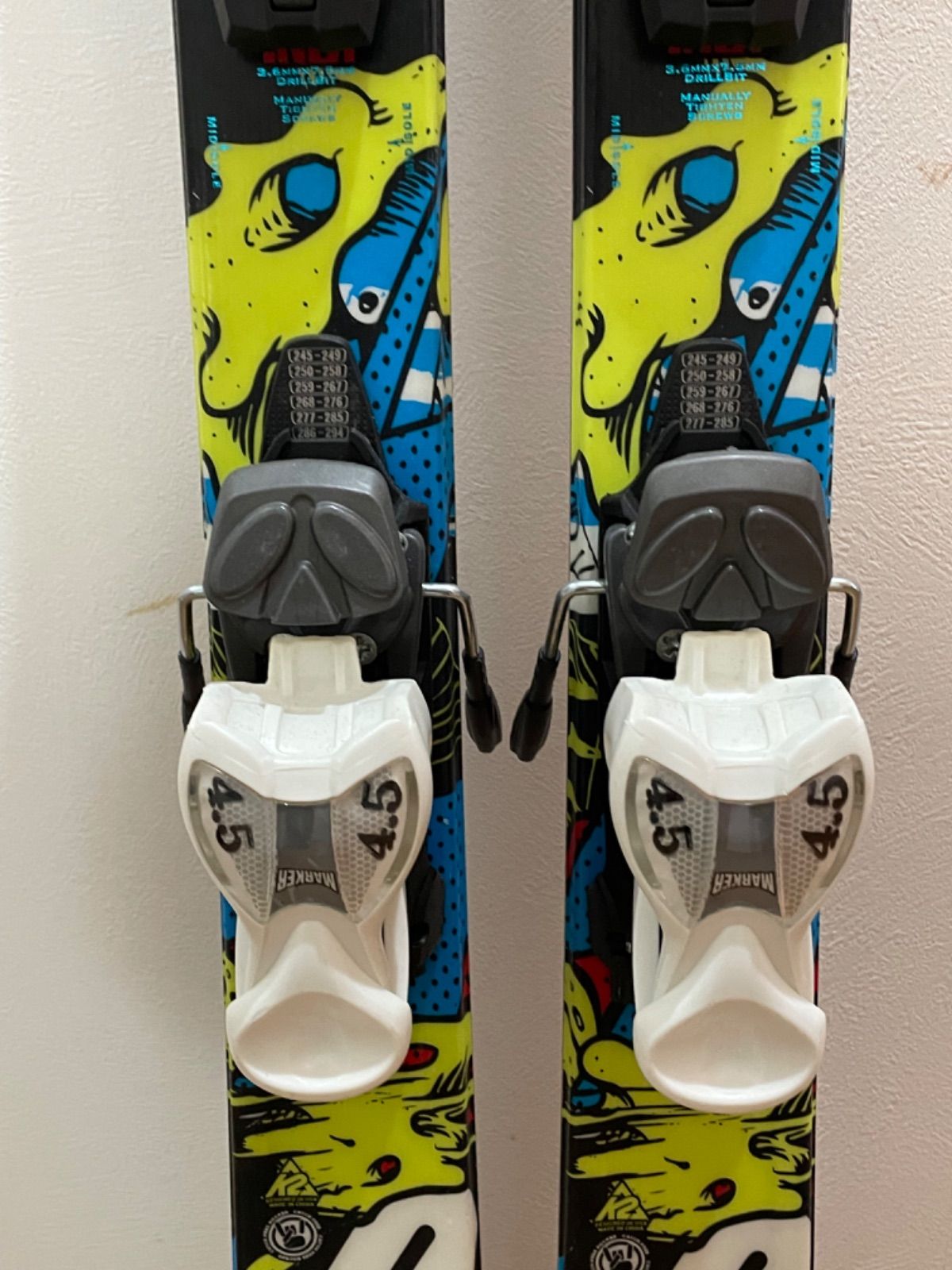 K2 スキー ツインチップ キッズ用 フリースタイル K2 ケーツー 115cm