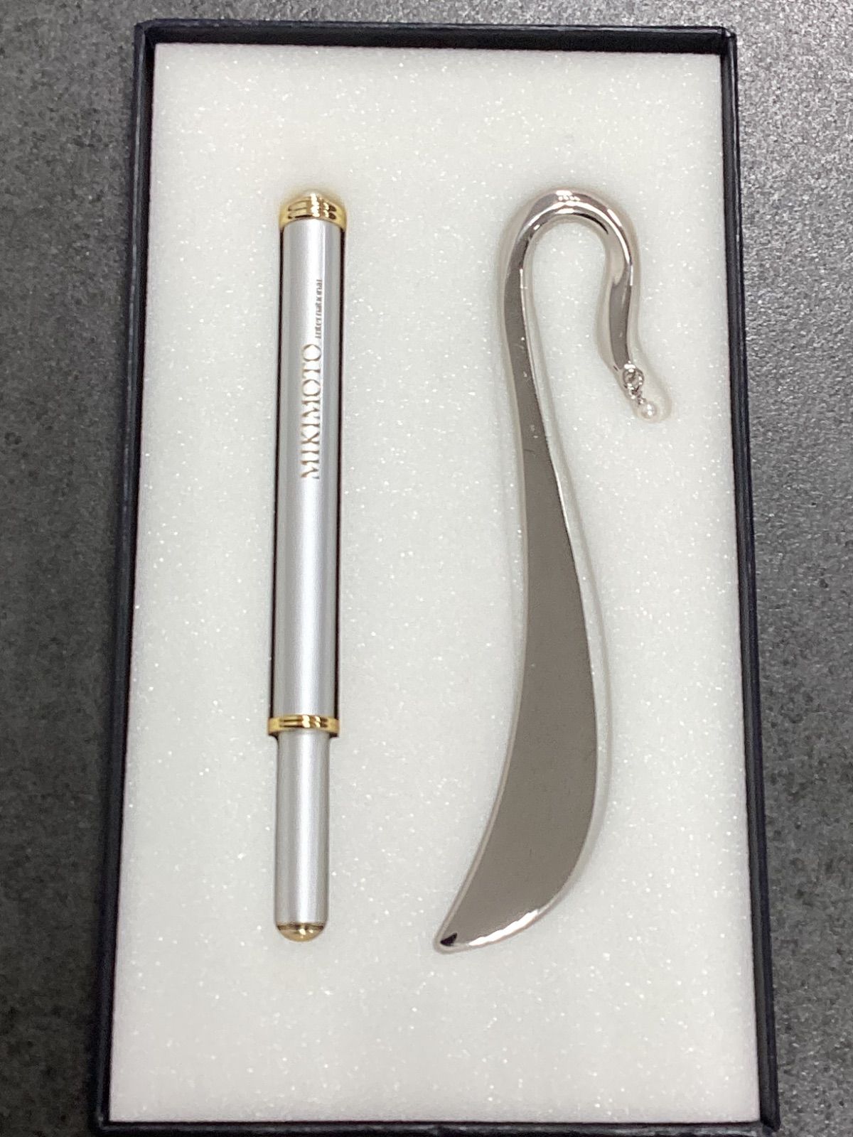 MIKIMOTO/ミキモト パール付 ボールペン・ペーパーナイフセット 未使用