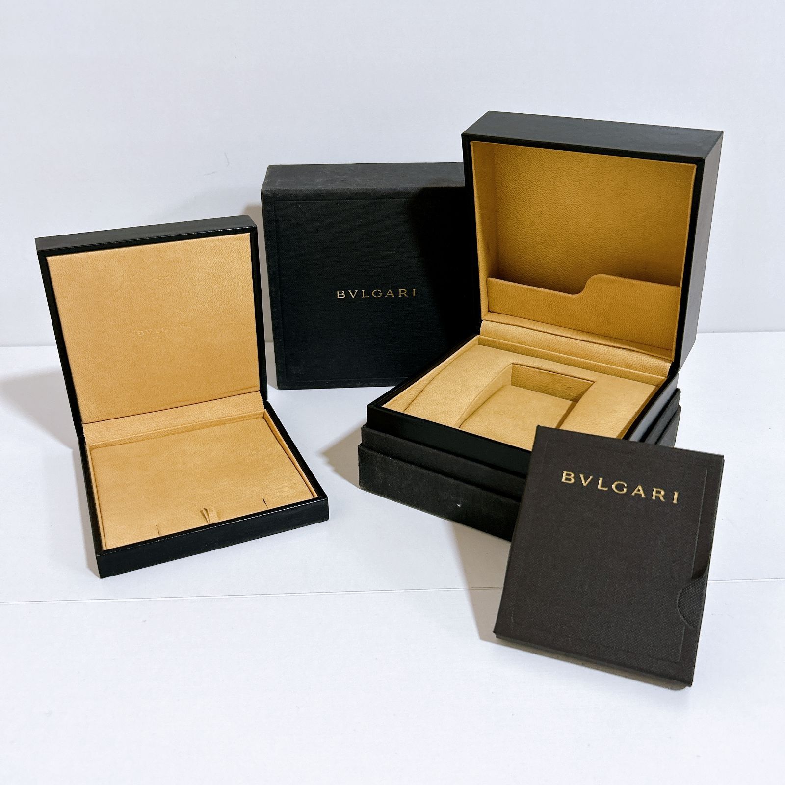 BVLGARI ブルガリ 空箱 2個セット ネックレス 時計 箱のみ 中古品 管理