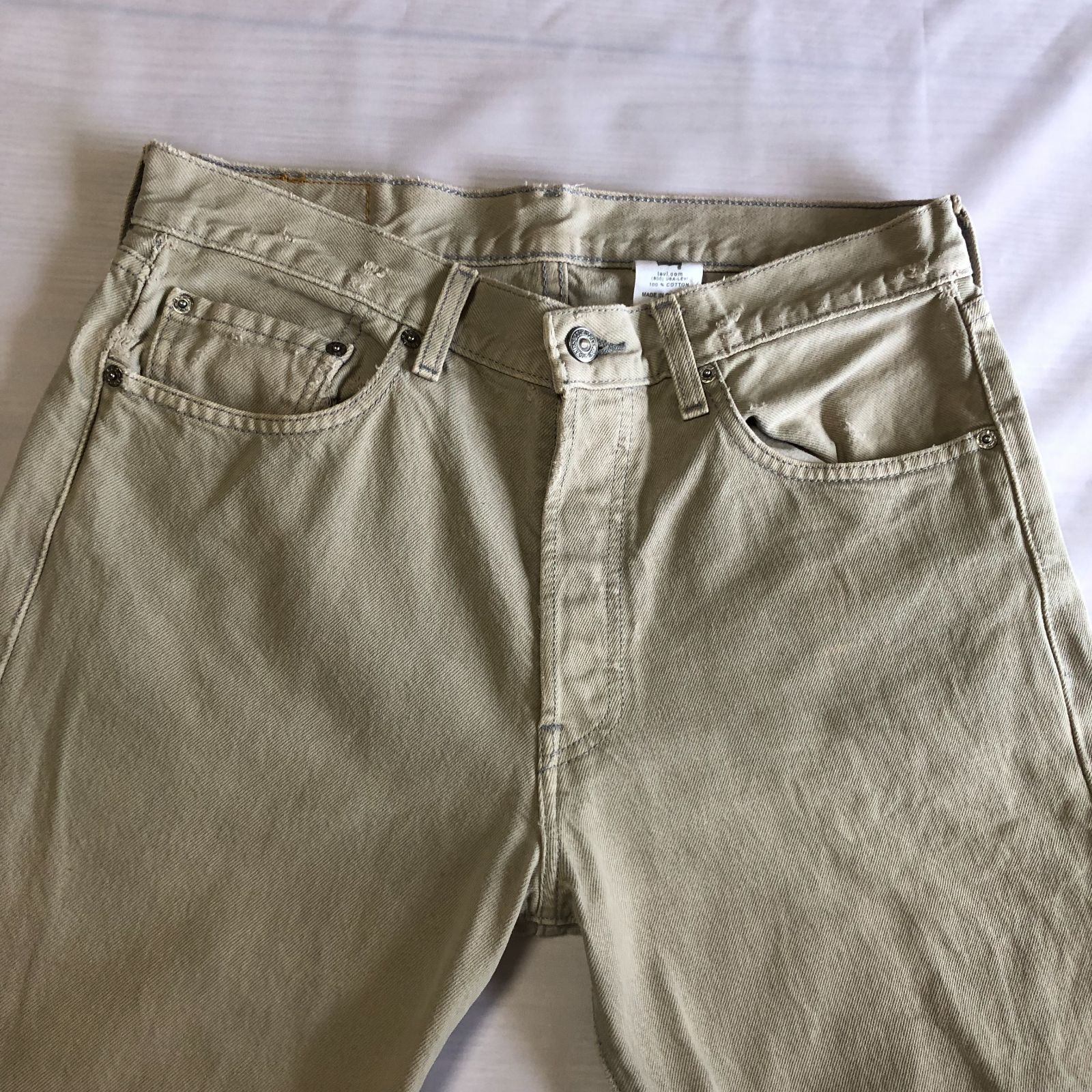 Levi's 501XX】W33 L34 コロンビア製 ボタンフライ デニムパンツ ／薄