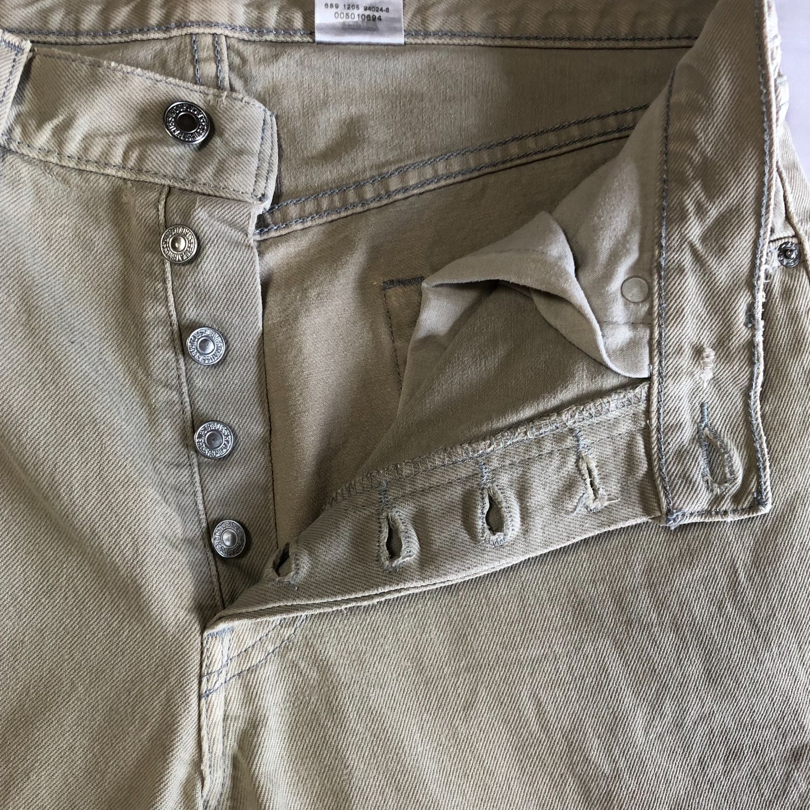 Levi's 501XX】W33 L34 コロンビア製 ボタンフライ デニムパンツ ／薄