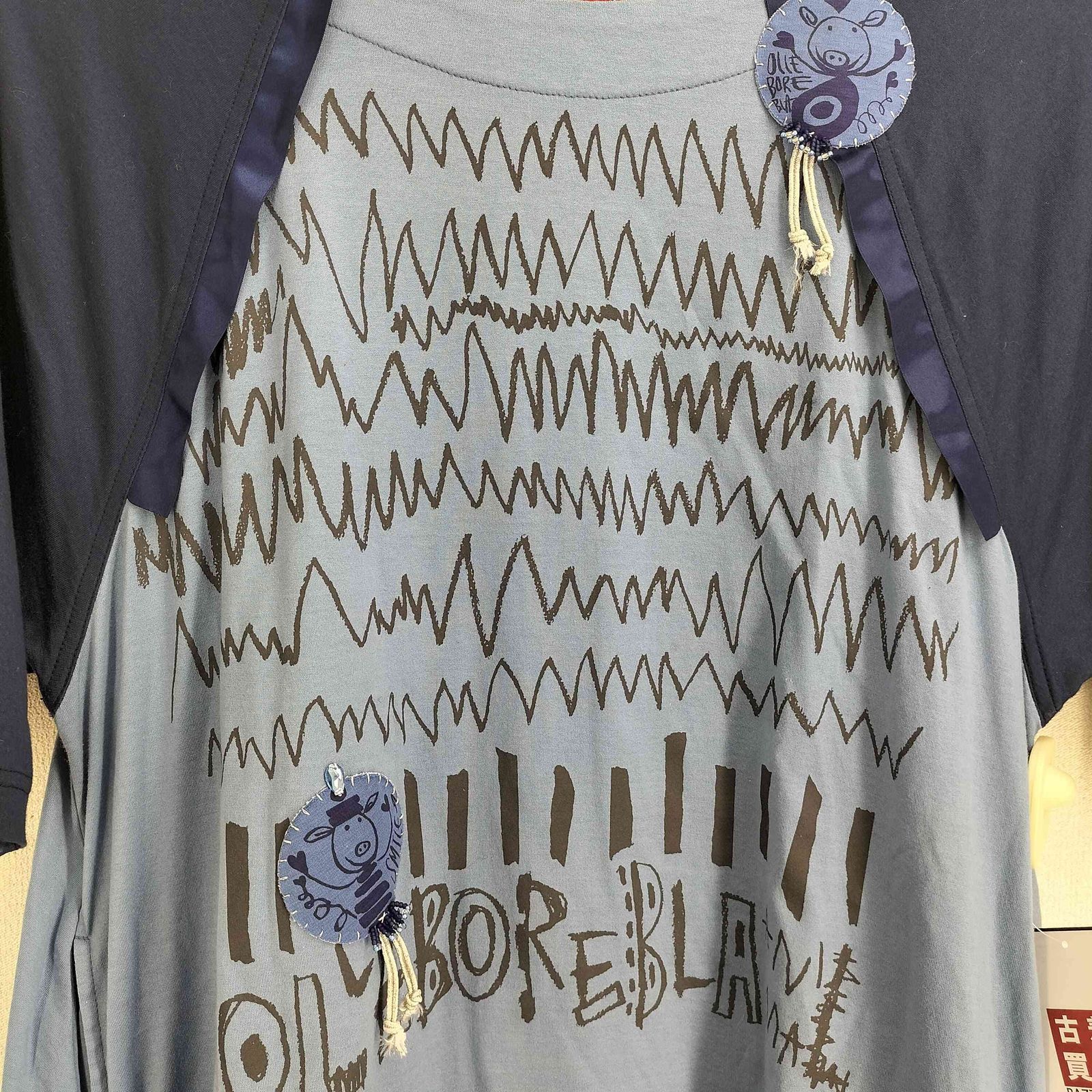 アルベロベロ OLLEBOREBLA パッチワークドッキング 落書きプリント