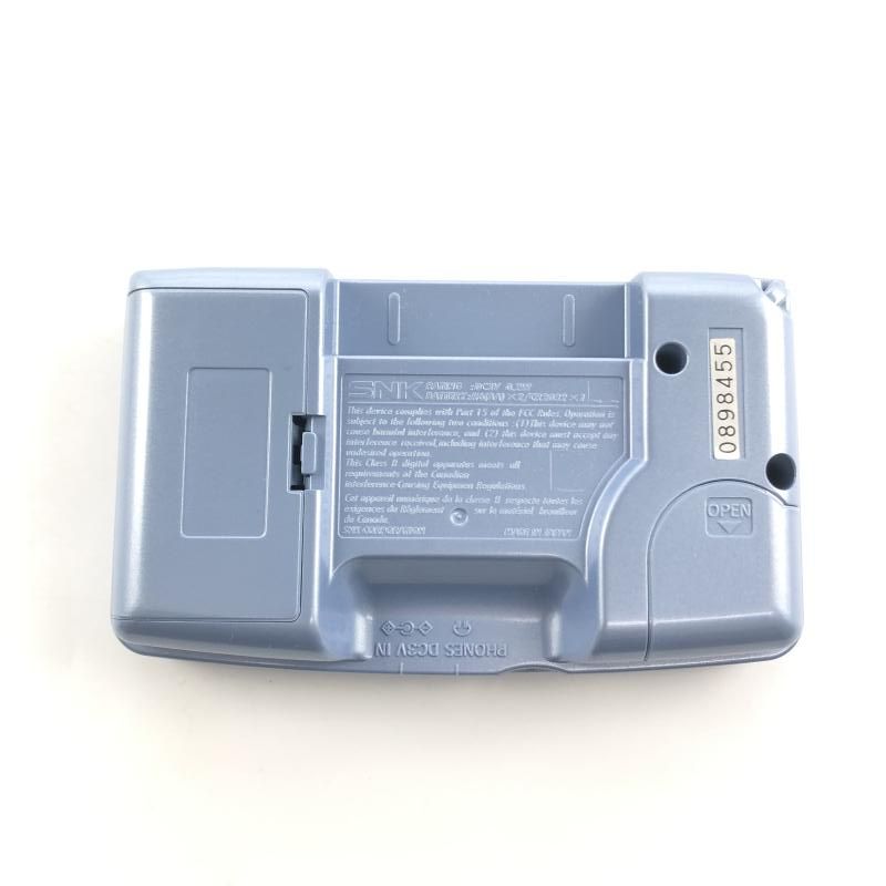 中古】SNK ネオ・ジオポケットカラー プラチナブルー NEOGEO POCKET