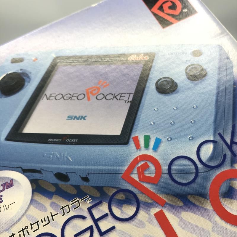 中古】SNK ネオ・ジオポケットカラー プラチナブルー NEOGEO POCKET
