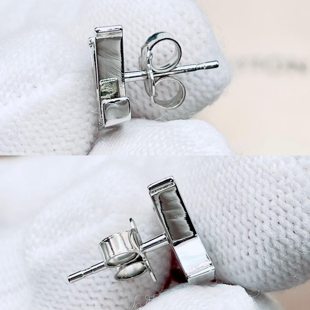 ◇ルイヴィトン◇LOUIS VUITTON モノグラム チェーン ピアス シルバー