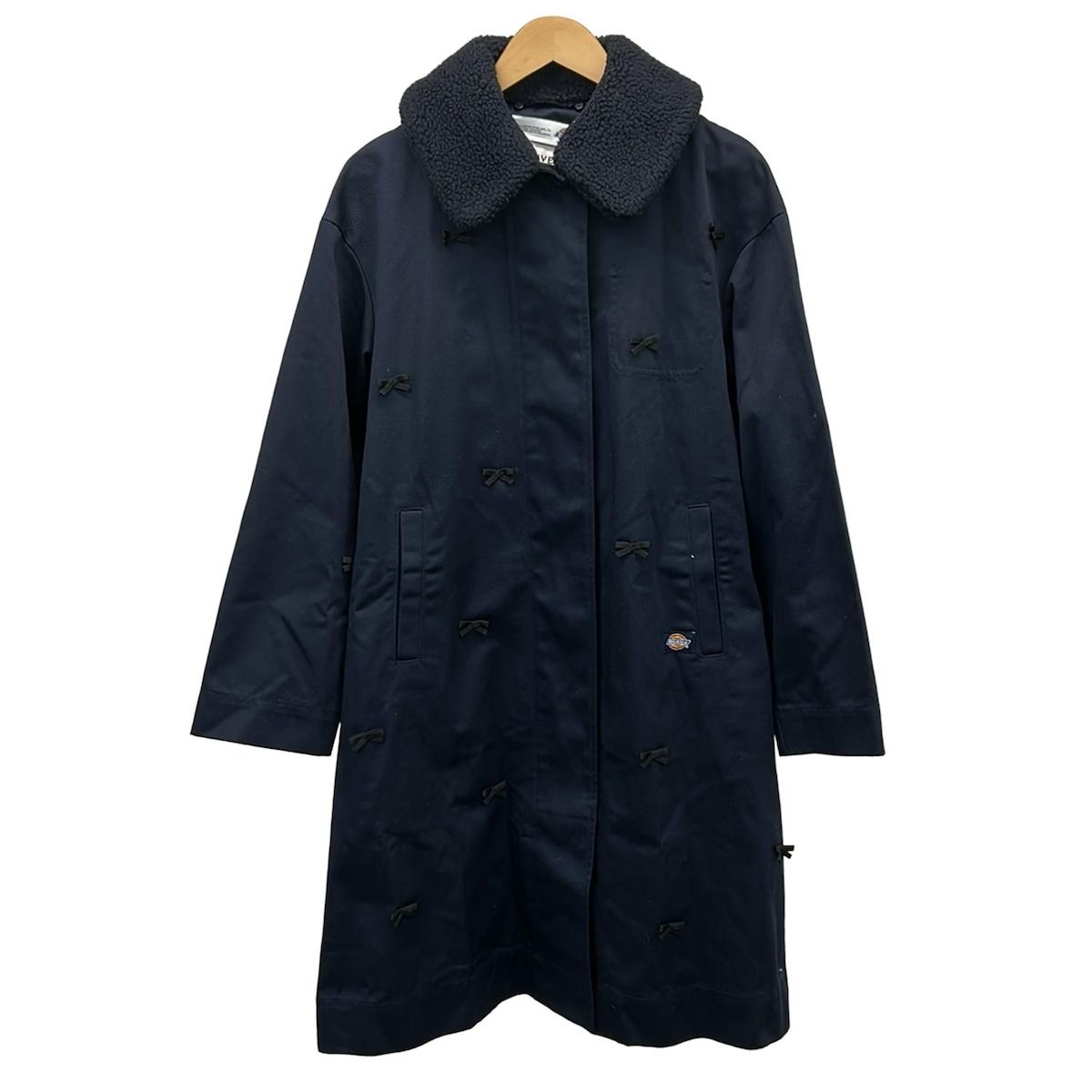 【美品】MUVEIL ネイビー コート MUVEIL(ミュベール) コート サイズ38 M レディース美品 - ダーク