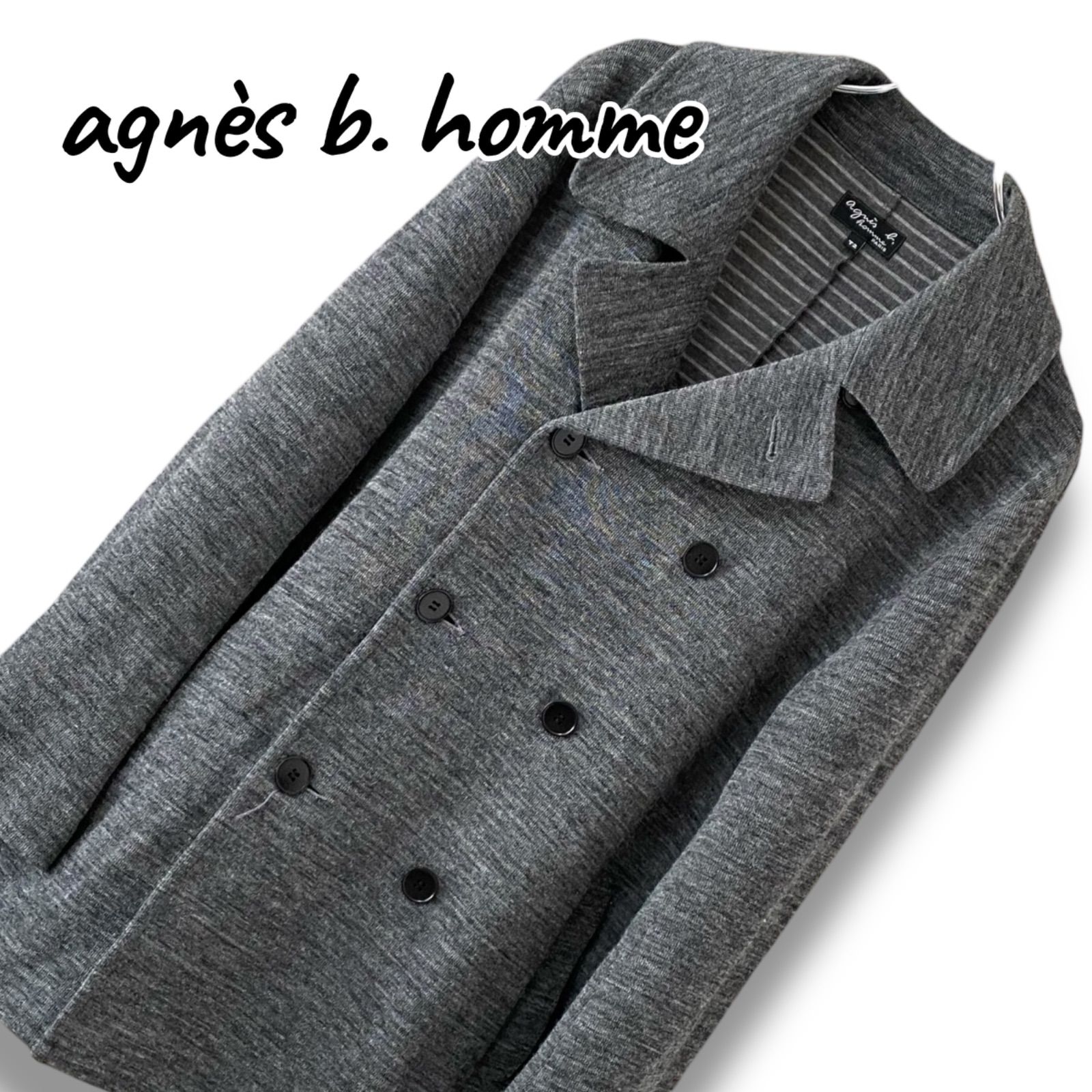 To b.by agnes b. ウールピーコート トゥービーバイアニエスベー