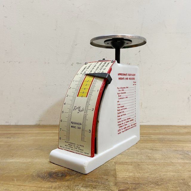 アメリカ ヴィンテージ キッチンスケール Hanson 計り インテリア