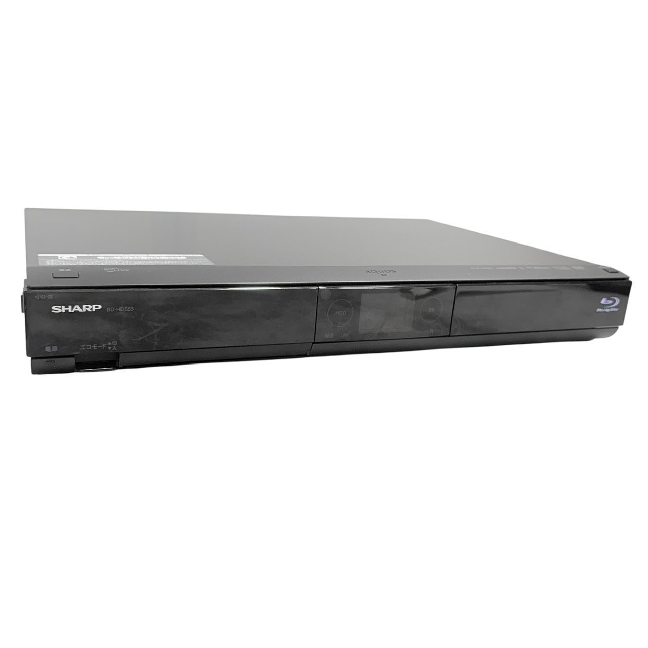 動作品/初期化済み】 SHARP/シャープ ブルーレイレコーダー BD-HDS53 