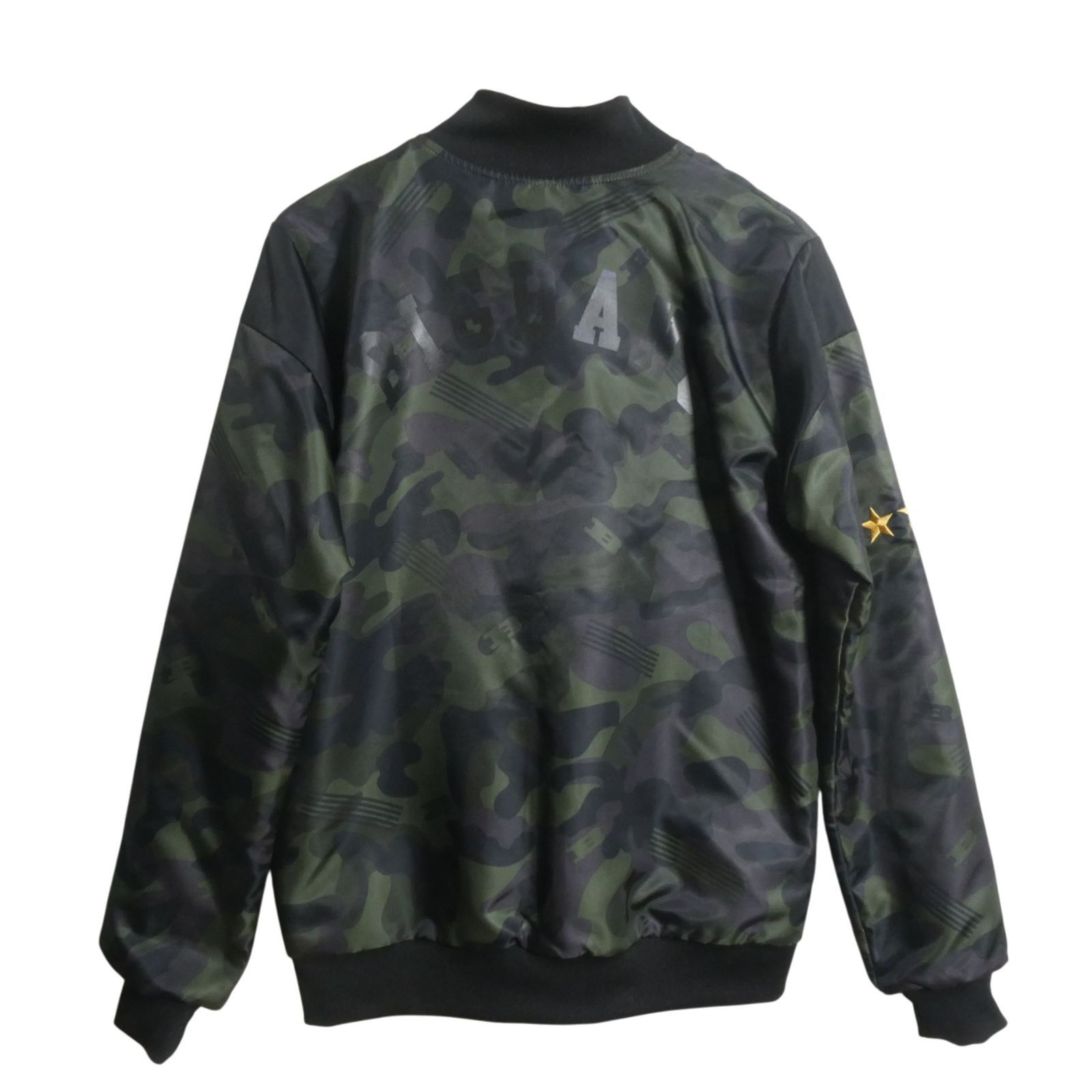 極美品 BIGBANG 公式グッズ リバーシブル ブルゾン MA-1 迷彩 極美品 BIGBANG ビッグバン ボンバージャケット MA-1 ブルゾン 韓国