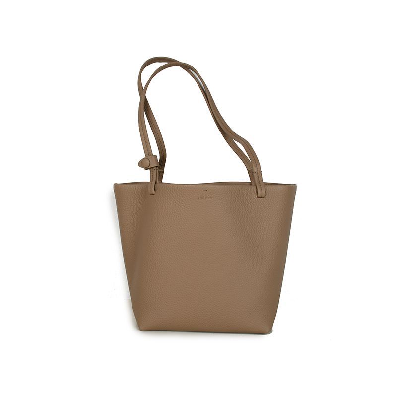 THE ROW ザロウ Medium Park ミディアムパークトートバッグ DARK TAUPE