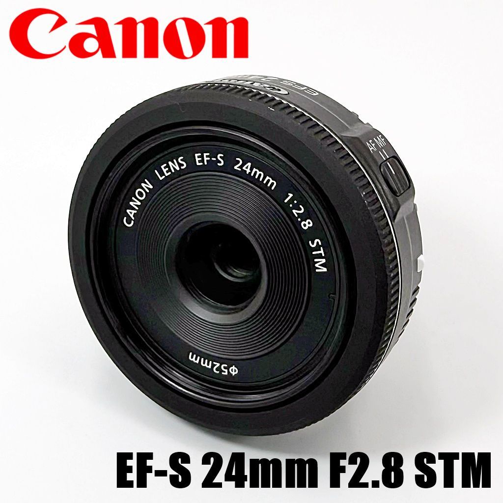 キヤノン CANON EF-S 24mm F2.8 STM 単焦点レンズ カメラ 中古 キヤノン CANON EF-S 24mm F2.8 STM 単焦点レンズ カメラ 中古