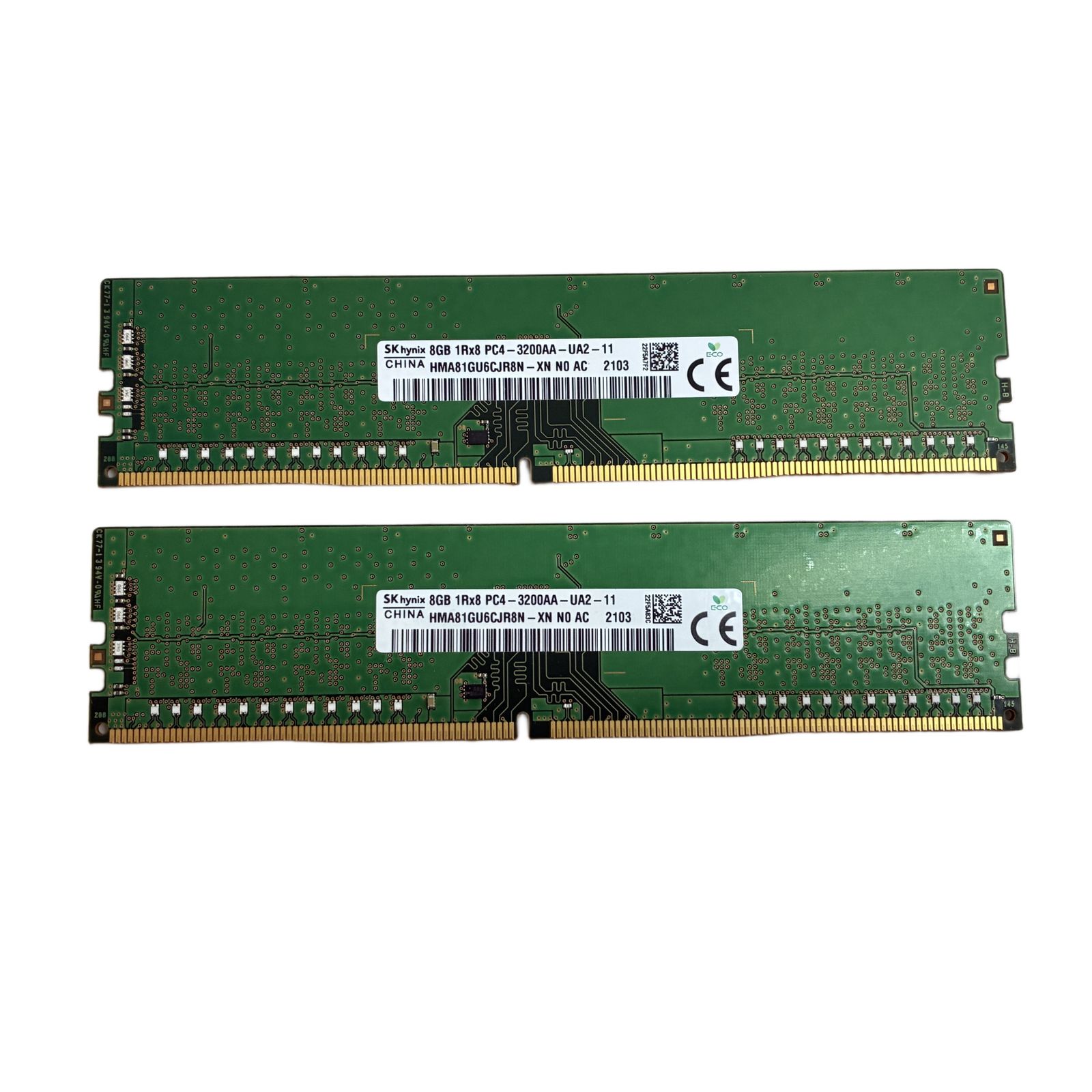 SKhynix PC4-3200AA-UA2-11 デスクトップ用 メモリ 16GB(8GB×2) PC