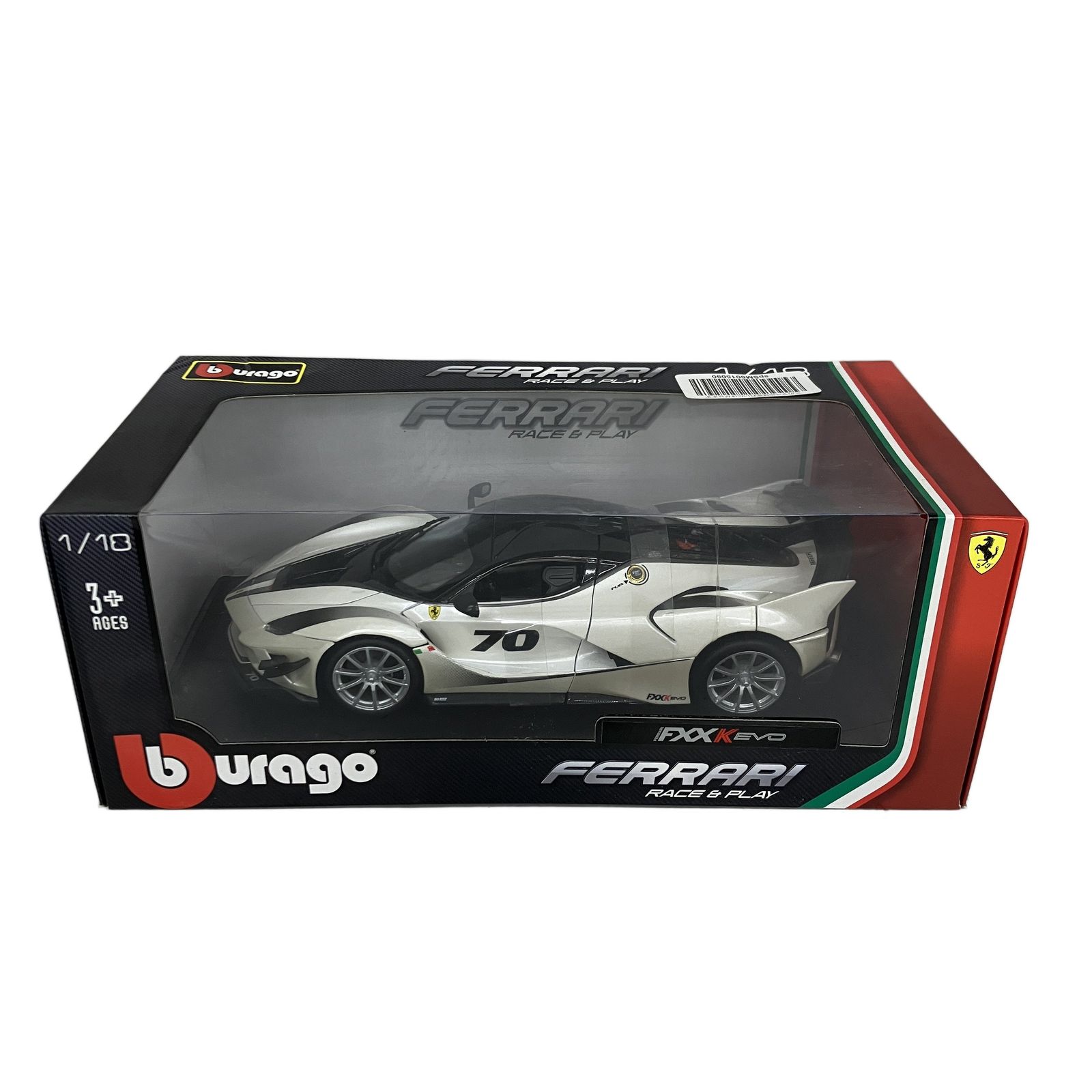 burago 1/18 FERRARI FXX K EVO White ミニカー 中古 S10937208 - メルカリ