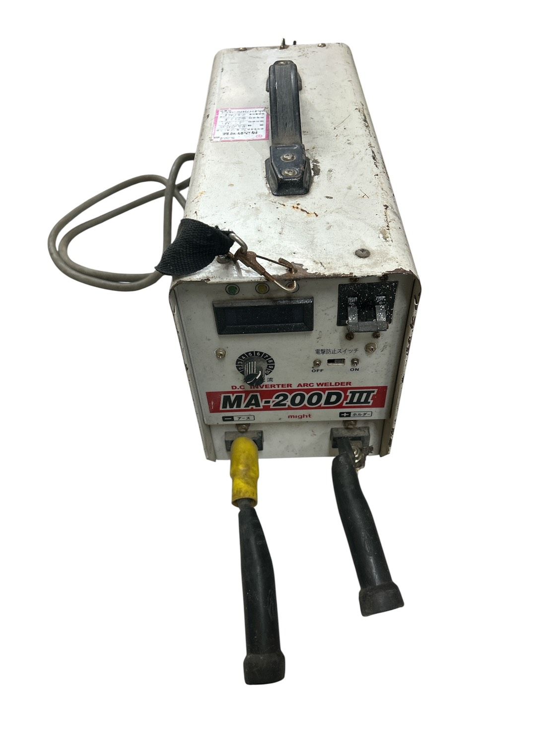h12319 might マイト工業 アーク溶接機 MA-200DⅢ ジャンク - メルカリ