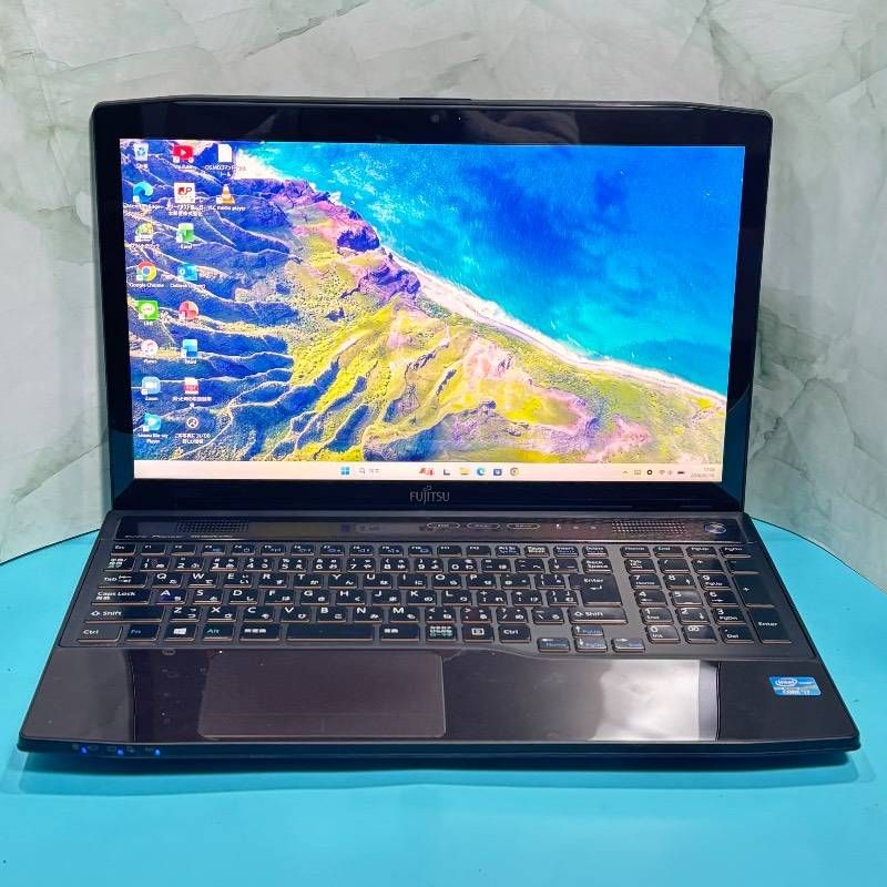 富士通 ノートパソコン Corei7 SSD オフィス付き Win11 A48 Windows11オフィス付きCorei7 SSDメモリ8GB 富士通ノートPC - メルカリ