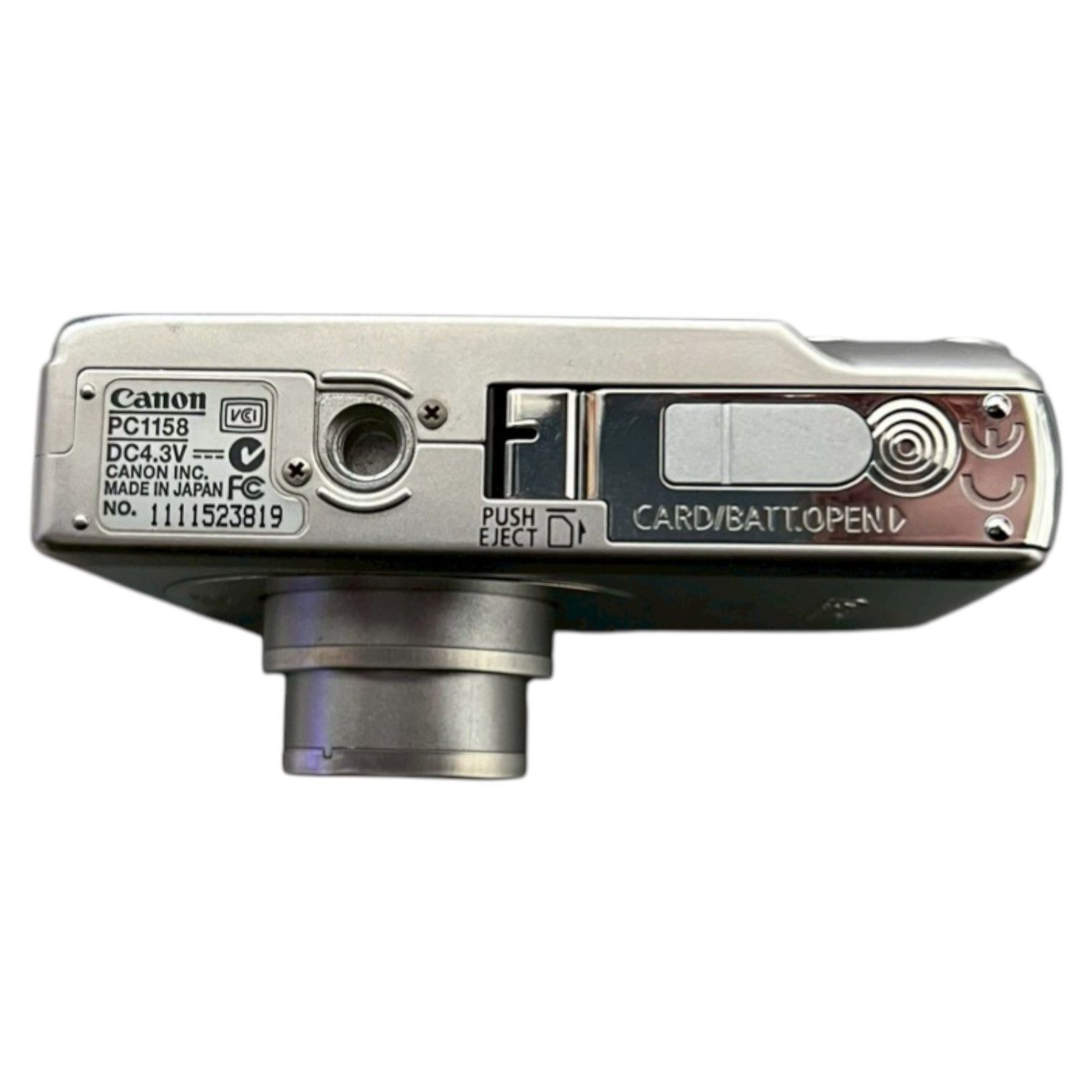 Canon カメラ　IXY60 PC1158 コンデジ　動作品 カメラ 【動作確認済・付属品完備】 Canon IXY DIGITAL 60 PC1158