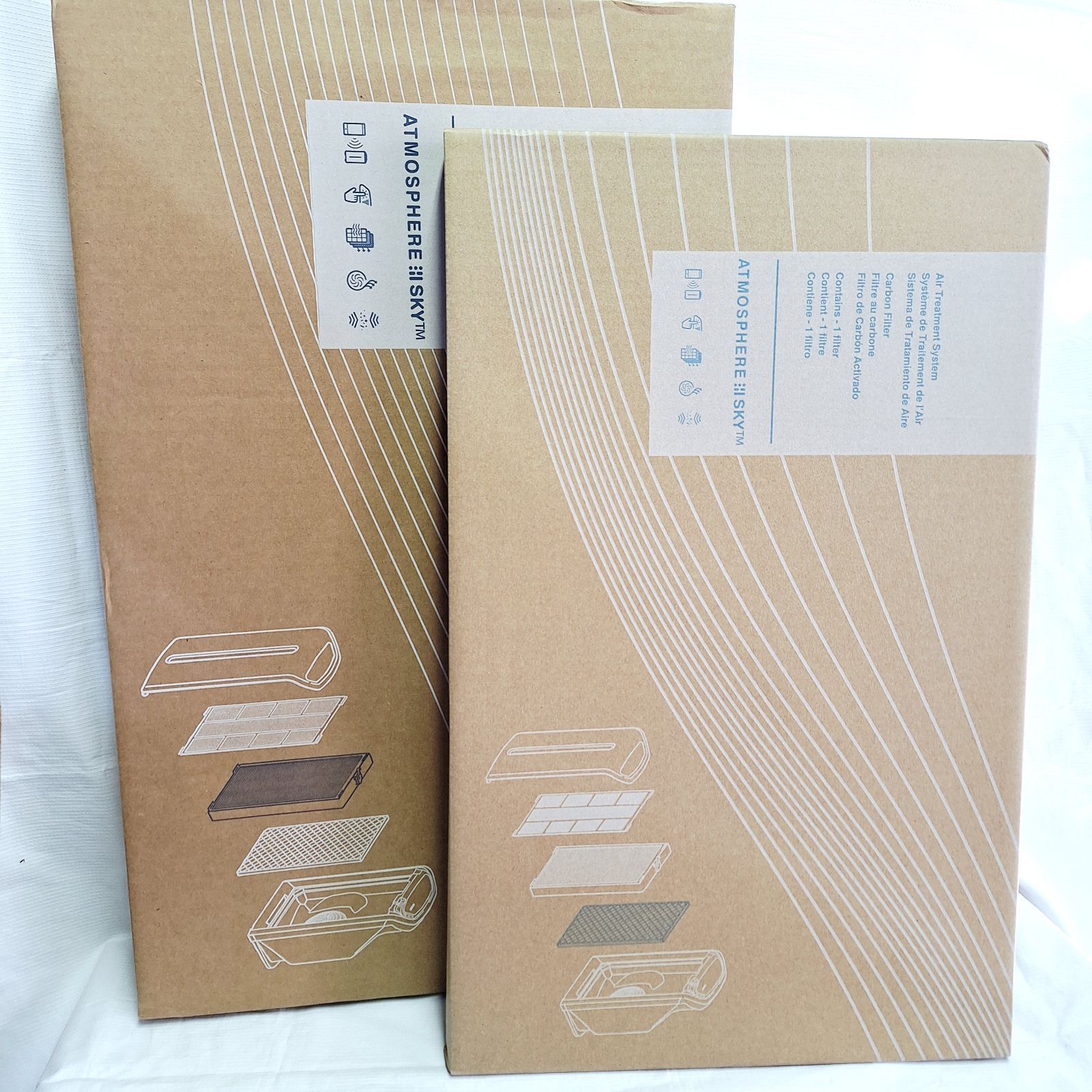 未使用☆純正 アムウェイ 空気清浄機 粒子用フィルター カーボン