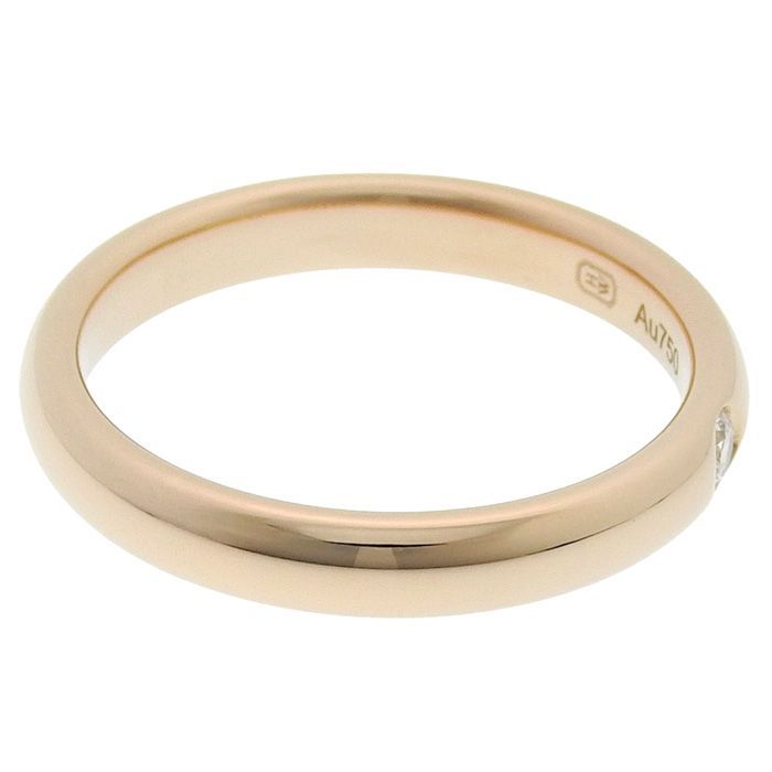 HARRY WINSTON ハリーウィンストン マリッジ 1P ダイヤ リング K18PG