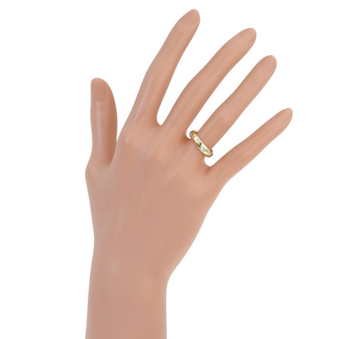 TIFFANY & Co. ティファニー ドッツ ダイヤ リング K18YG 750 イエロー