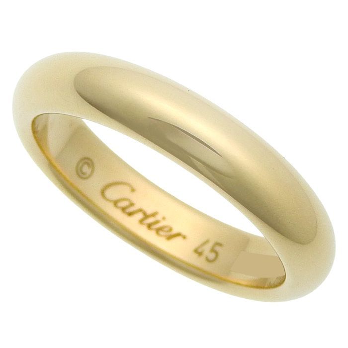 CARTIER カルティエ 1895 ウェディング リング K18YG 750 イエロー