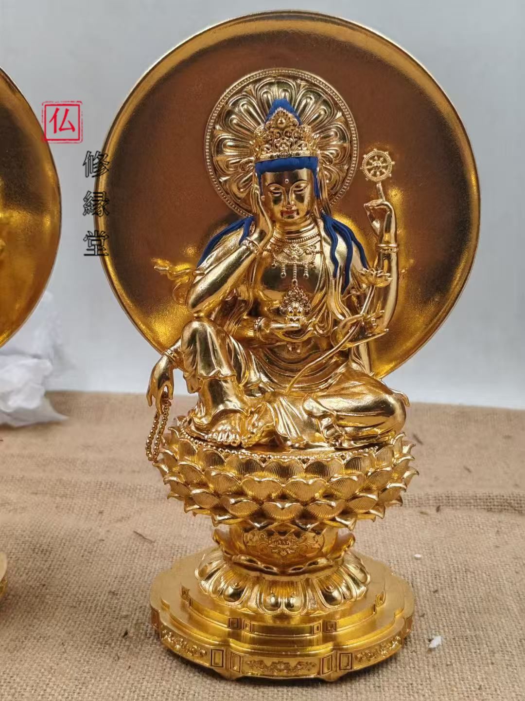 修縁堂】極上質 如意輪観音 はり金 鎮宅辟邪 密教法具 真言宗 - メルカリ