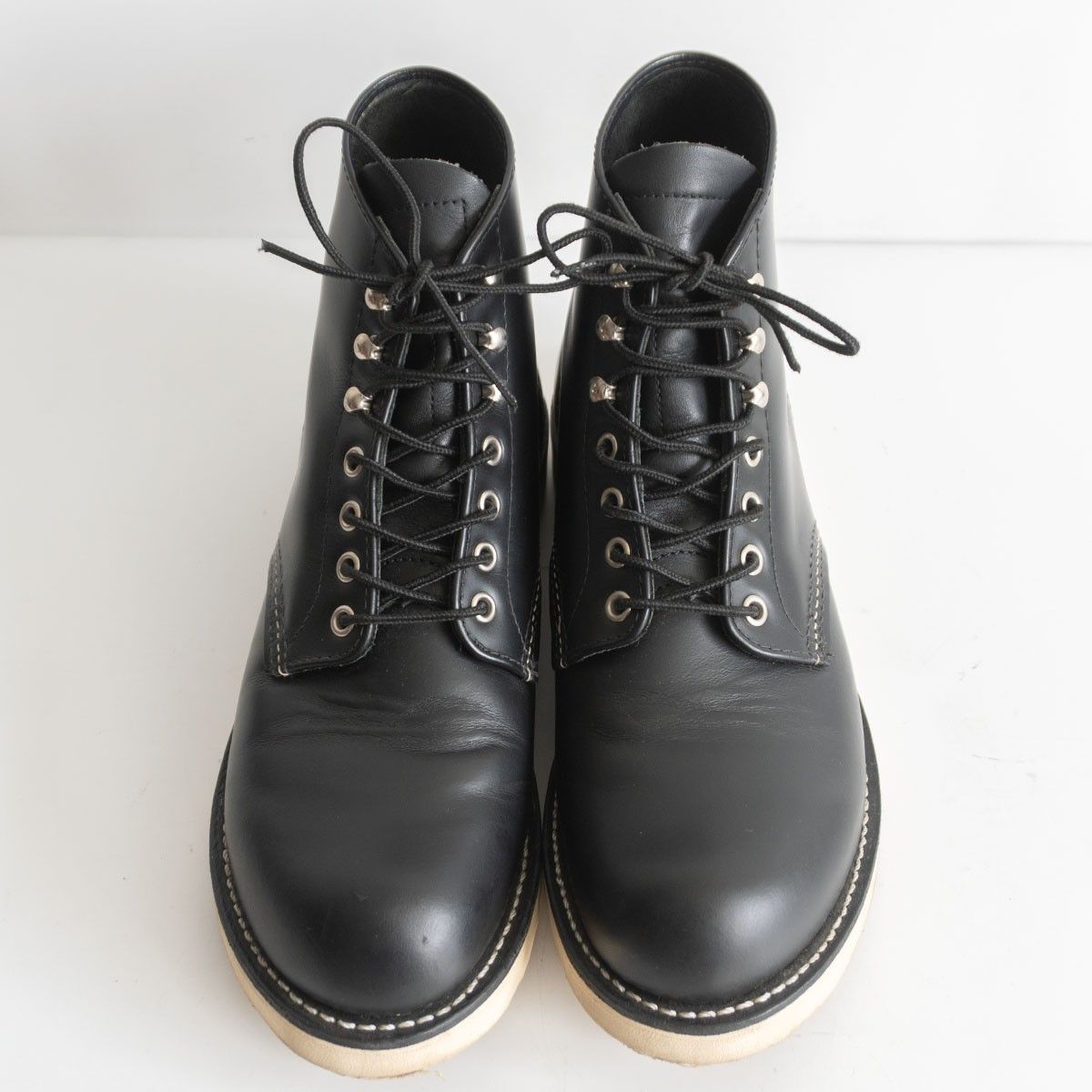 【20年製/犬タグ復刻】REDWING【8165/6-inch Classic Round BOOTS】US9.5D ブーツ レッドウィング USA製 s2602073