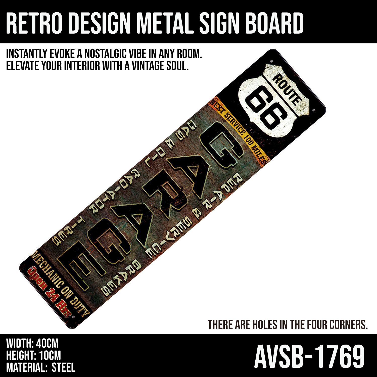 ルート66 アメリカン雑貨 ブリキ看板 アメリカ アメカジ ヴィンテージ