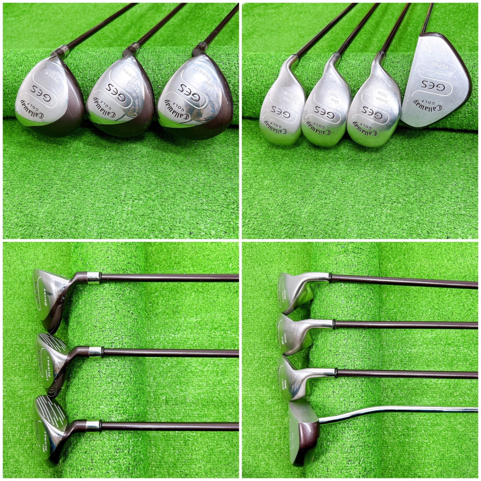 人気ブランド キャロウェイ GES レディースクラブセット 7本 女性