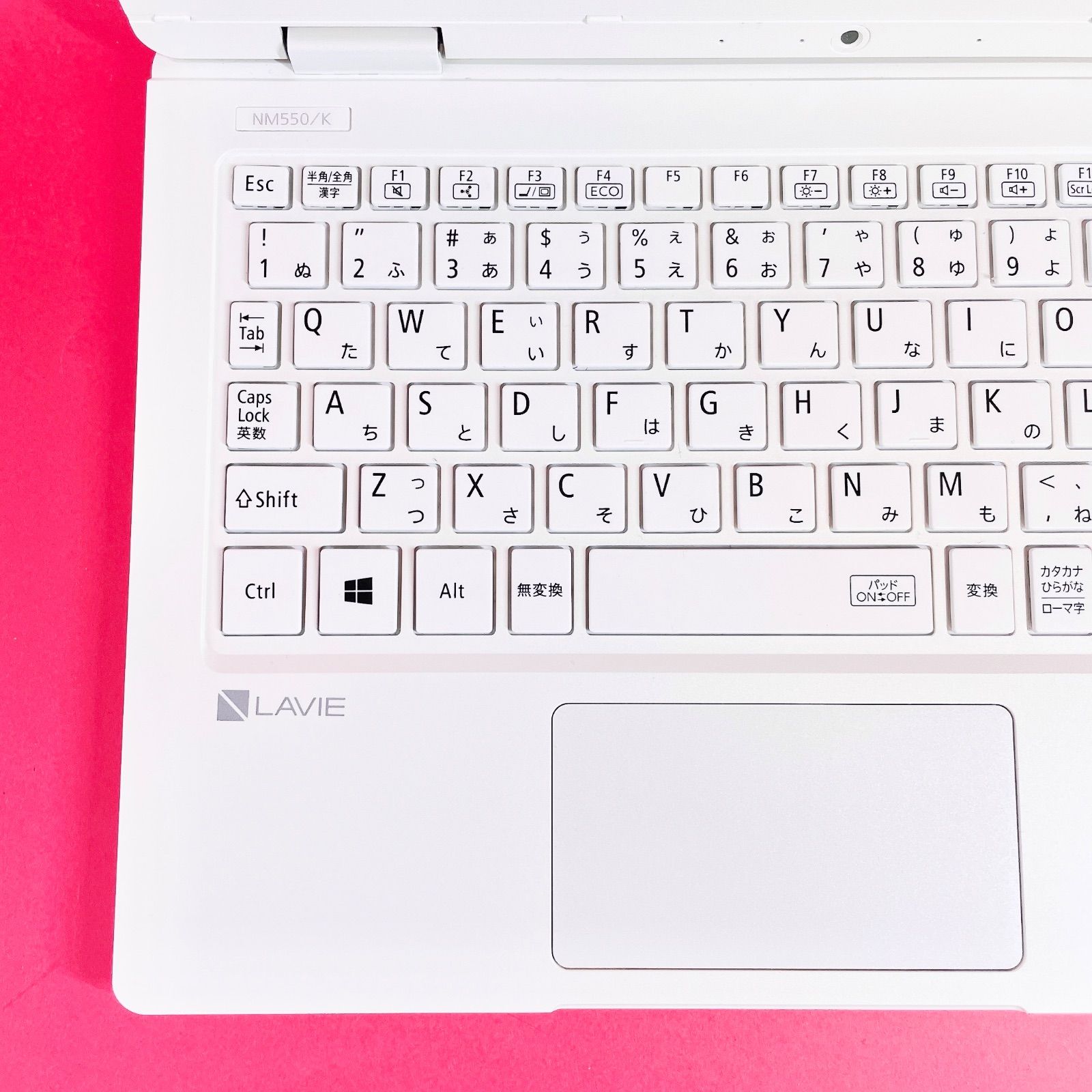 NEC 小型軽量ノートPC✨白✨SSD256GB✨カメラ付- メルカリ