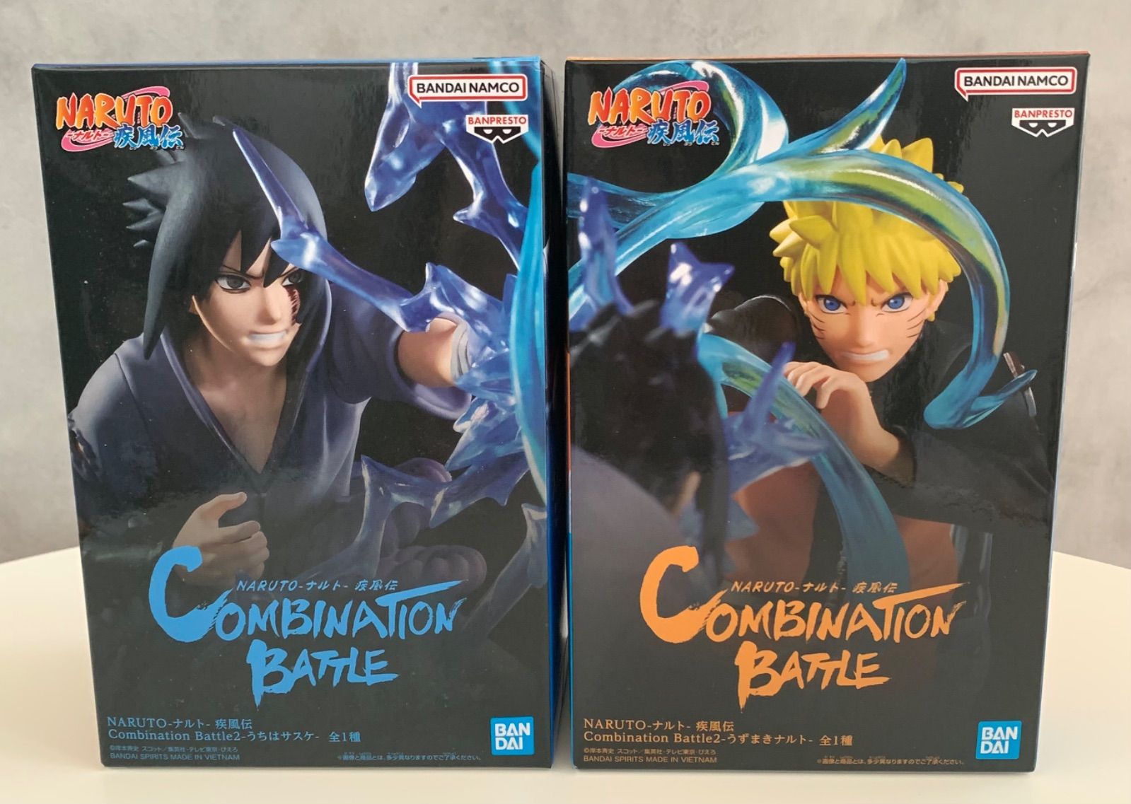 未開封⭐︎ NARUTO 疾風伝 Combination Battle ナルト サスケ 2種