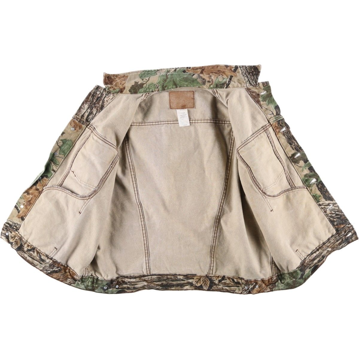 古着 90年代 ラングラー Wrangler リアルツリーカモ トラッカータイプ 