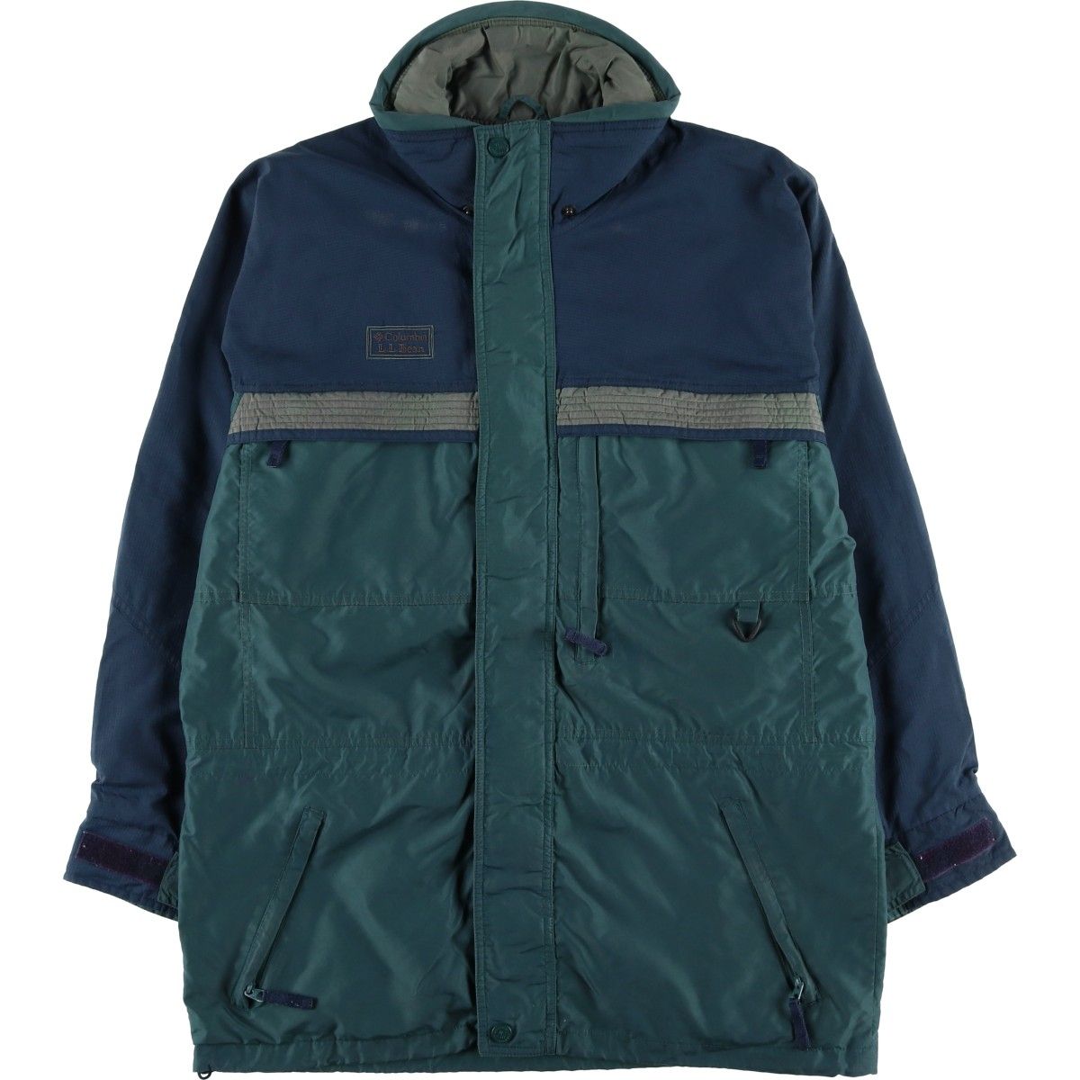 古着 90年代 コロンビア Columbia L.L.Bean リップストップ ダブル 