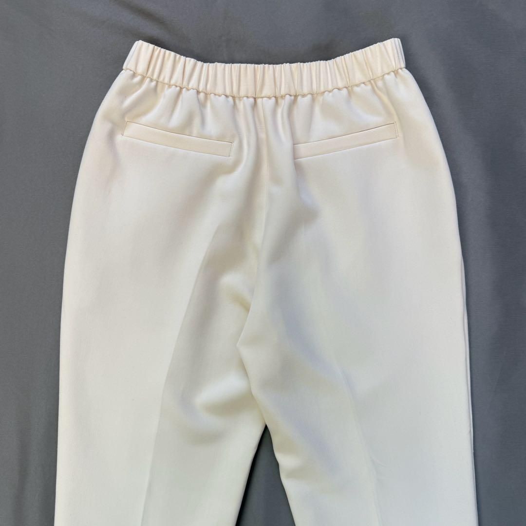 PLST プラステ 24SS Vネックベストパンツセットアップ 白 アイボリー