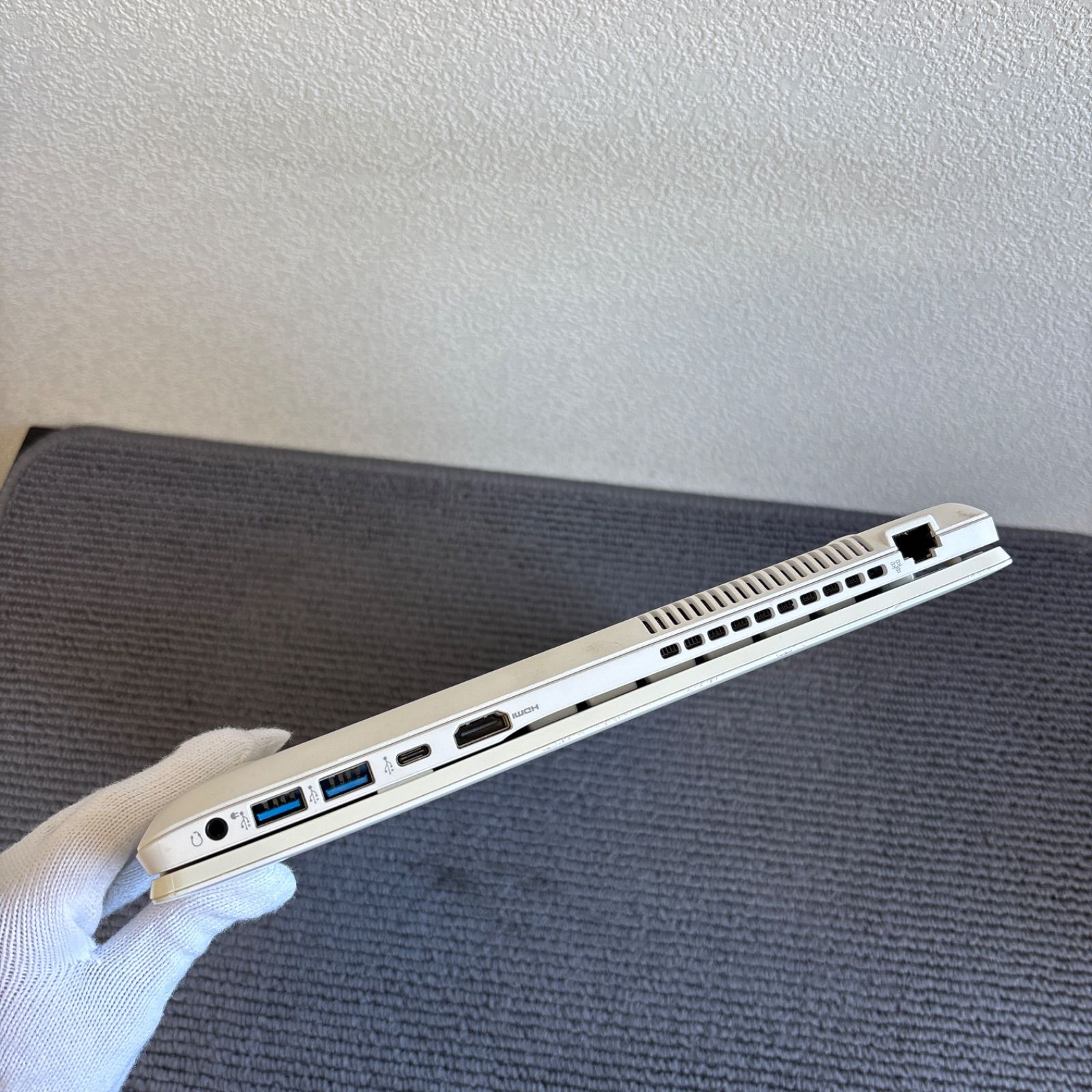 富士通lifebook AH50/B3 i7-7700HQ メモリ4GB SSD 120GB Win10 - メルカリ