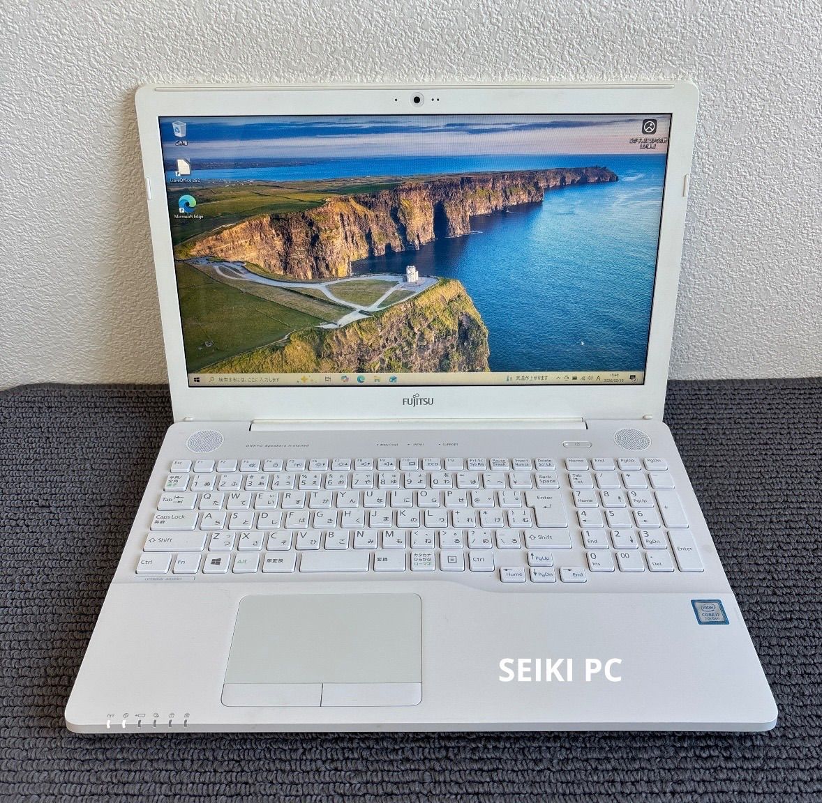富士通lifebook AH50/B3 i7-7700HQ メモリ4GB SSD 120GB Win10 - メルカリ