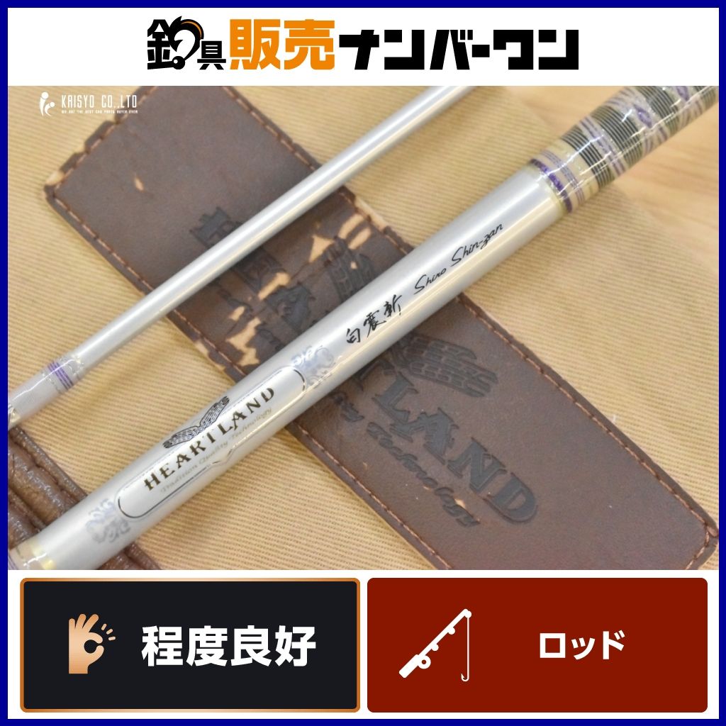 ロッド ダイワ・ハートランドHL762MMLFS-08白震斬 美品 ロッド ダイワ・ハートランドHL762MMLFS-08白震斬 美品