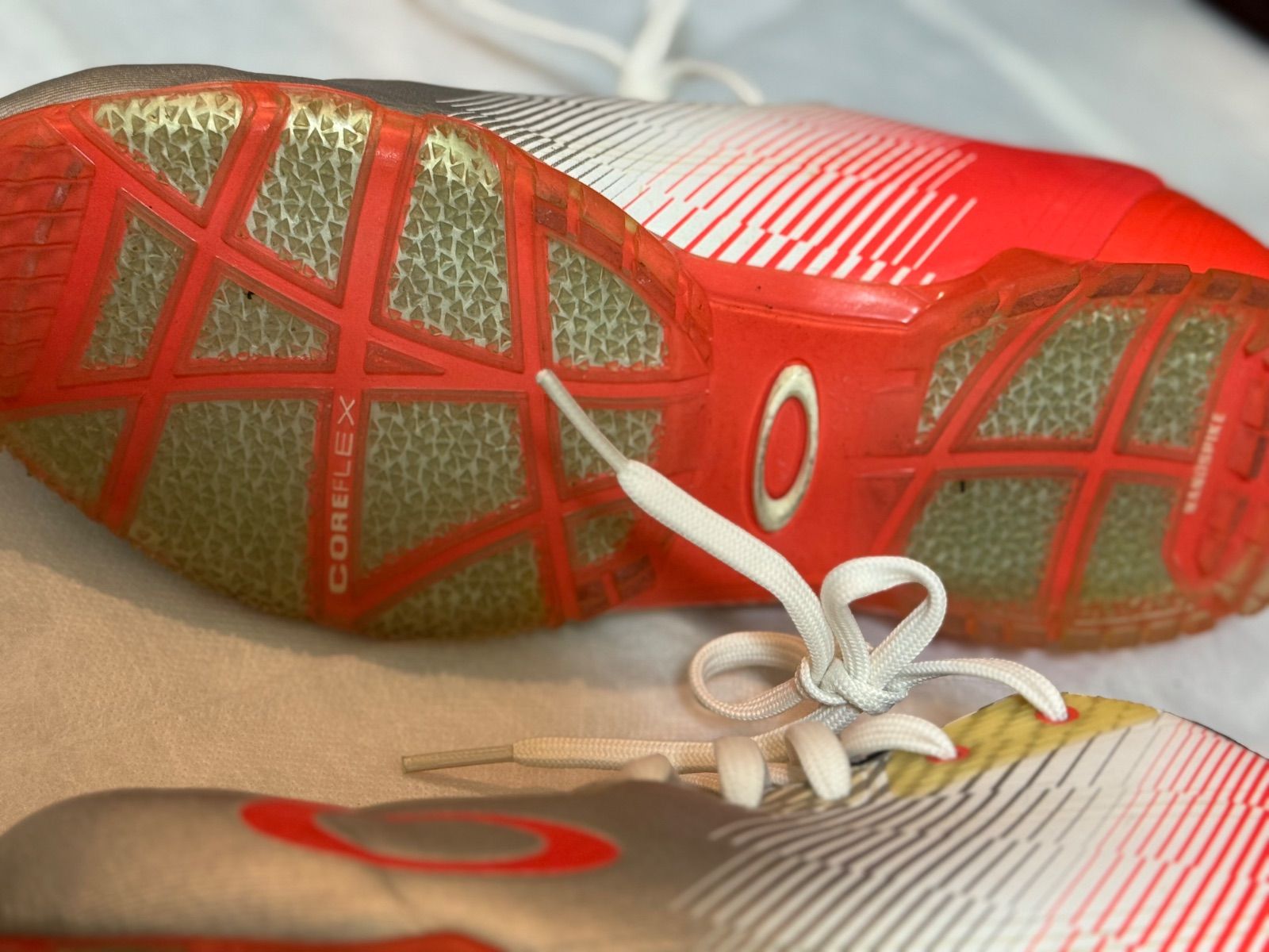 OAKLEY オークリー factory lite ゴルフシューズ ホワイト レッド 26cm